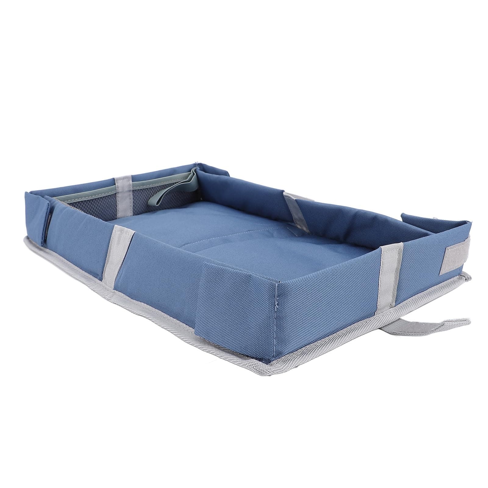 Foldable Airplane Tray Cover Kids Tray Table Cover for Activities, Airplane Tray Table Cover, Games and Meals, Travel Tray for Kids on Plane or, Open Size 15.35x10.63x2.36inh
