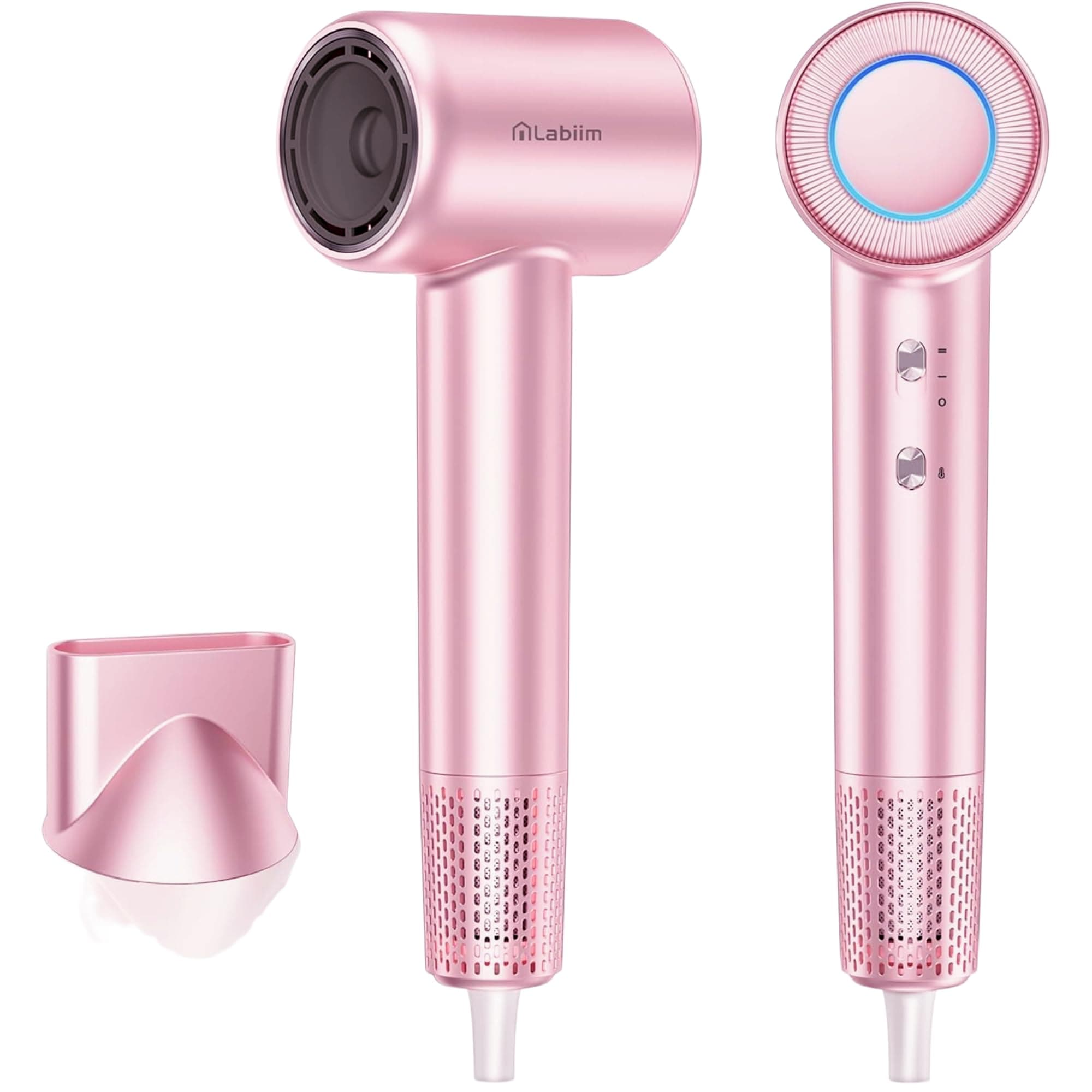Labiim Hair Dryer, High-Speed Ionic Blow Dryer 110,000 RPM Motor, Gold