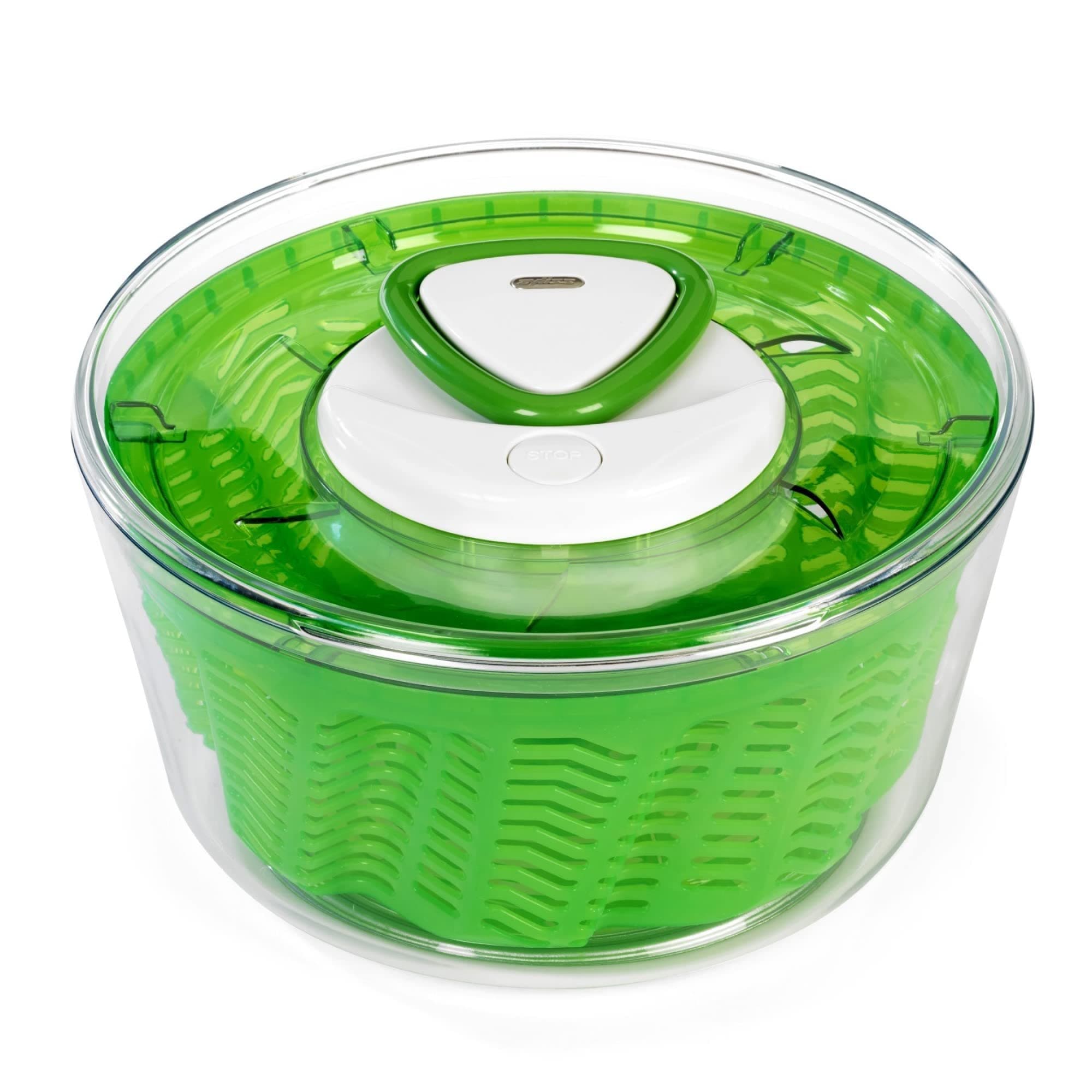 Zyliss E940012 Easy Spin 2 Salad Spinner-Large Green, Plastic