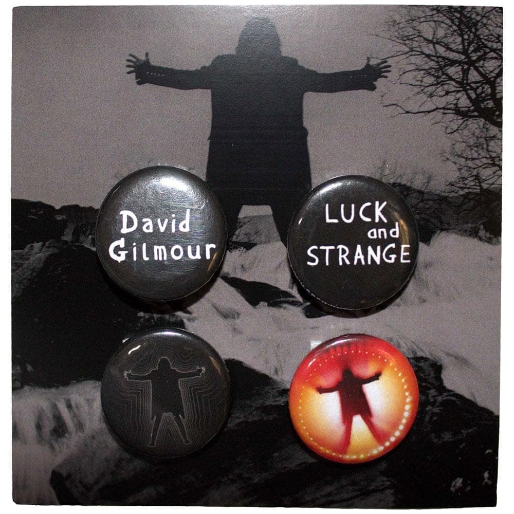 David Gilmour - Badge LUCK & STRANGE, One Size, See description