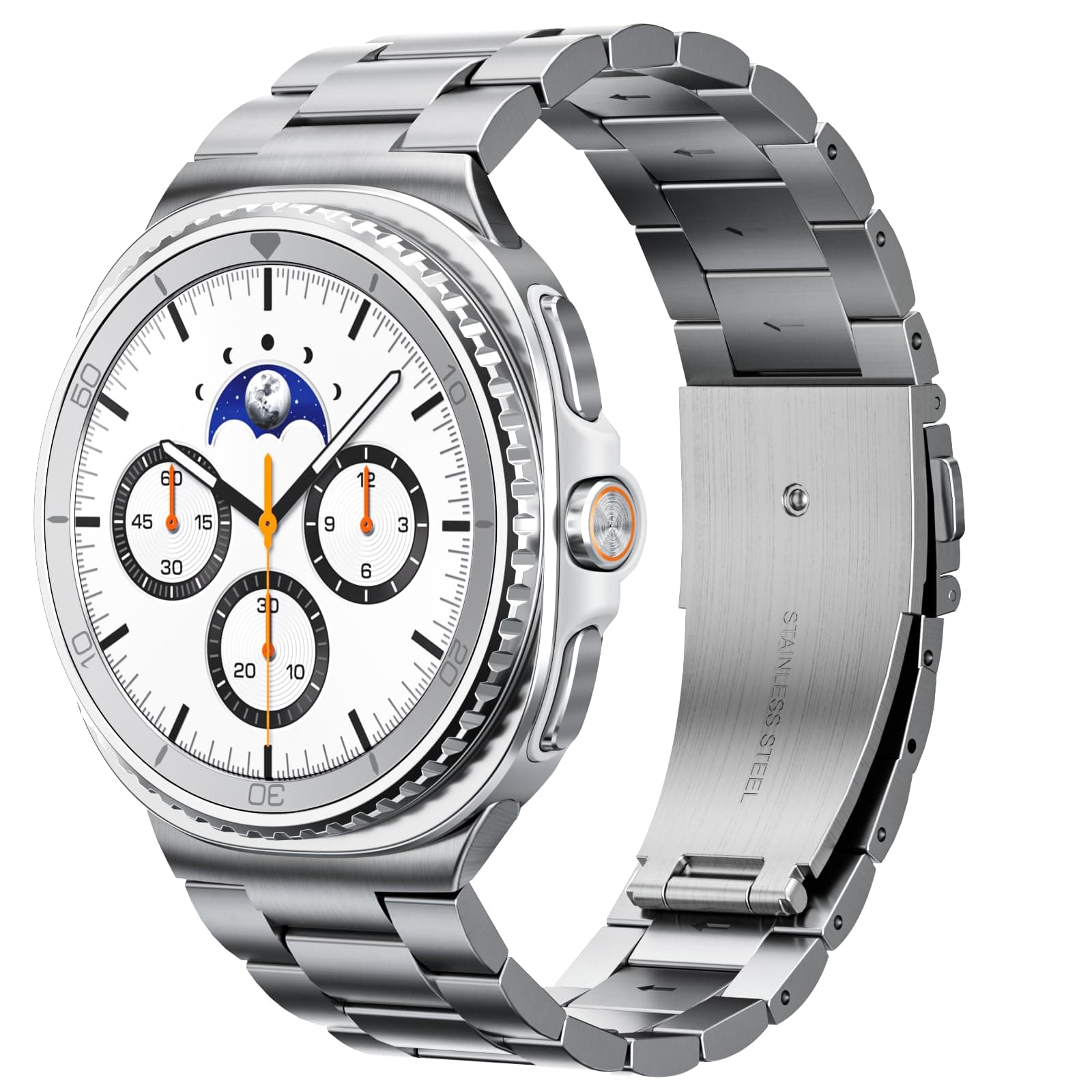HATALKIN Metal Band for Samsung Galaxy Watch 9/8 40mm/44mm/8 Classic 46mm