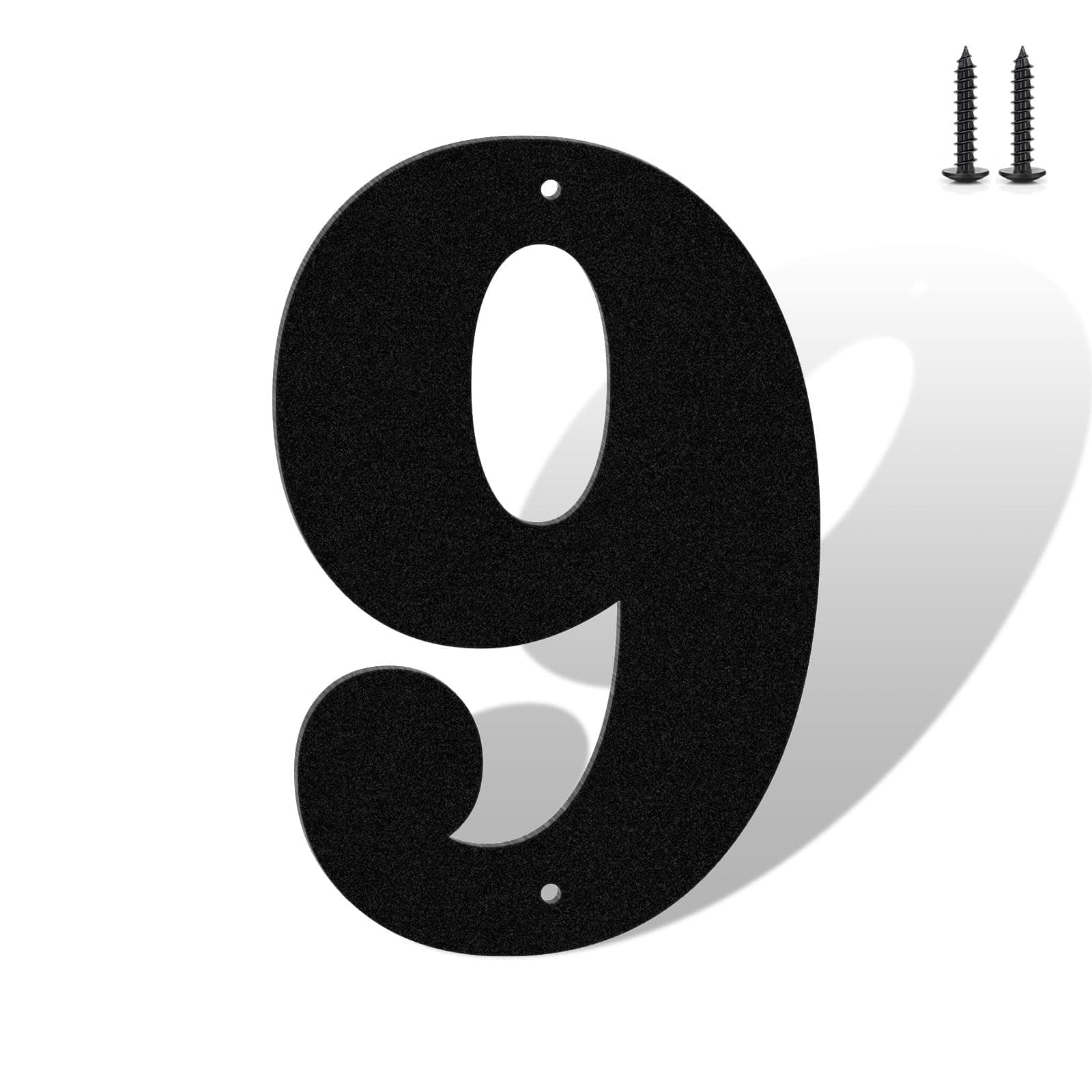 Customize House Numbers for Outside Modern Address Sign (Number 9)