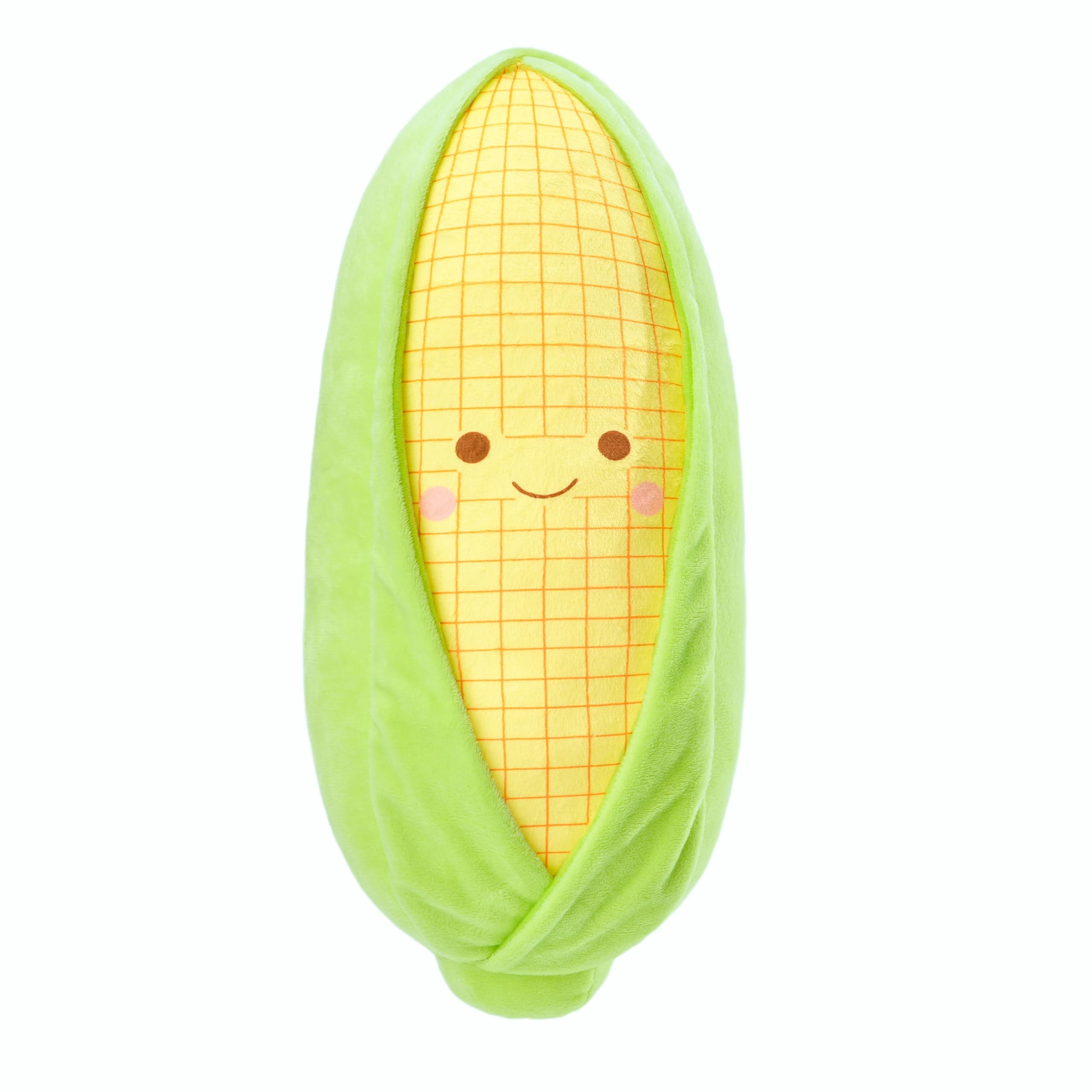 WEIGEDU Corn Stuffed Animal Plush Toy Cute Yellow Maize Food Pillow Soft Vegetable Plushie Gift for Kids Thanksgiving Kitchen Decor 12 Inch