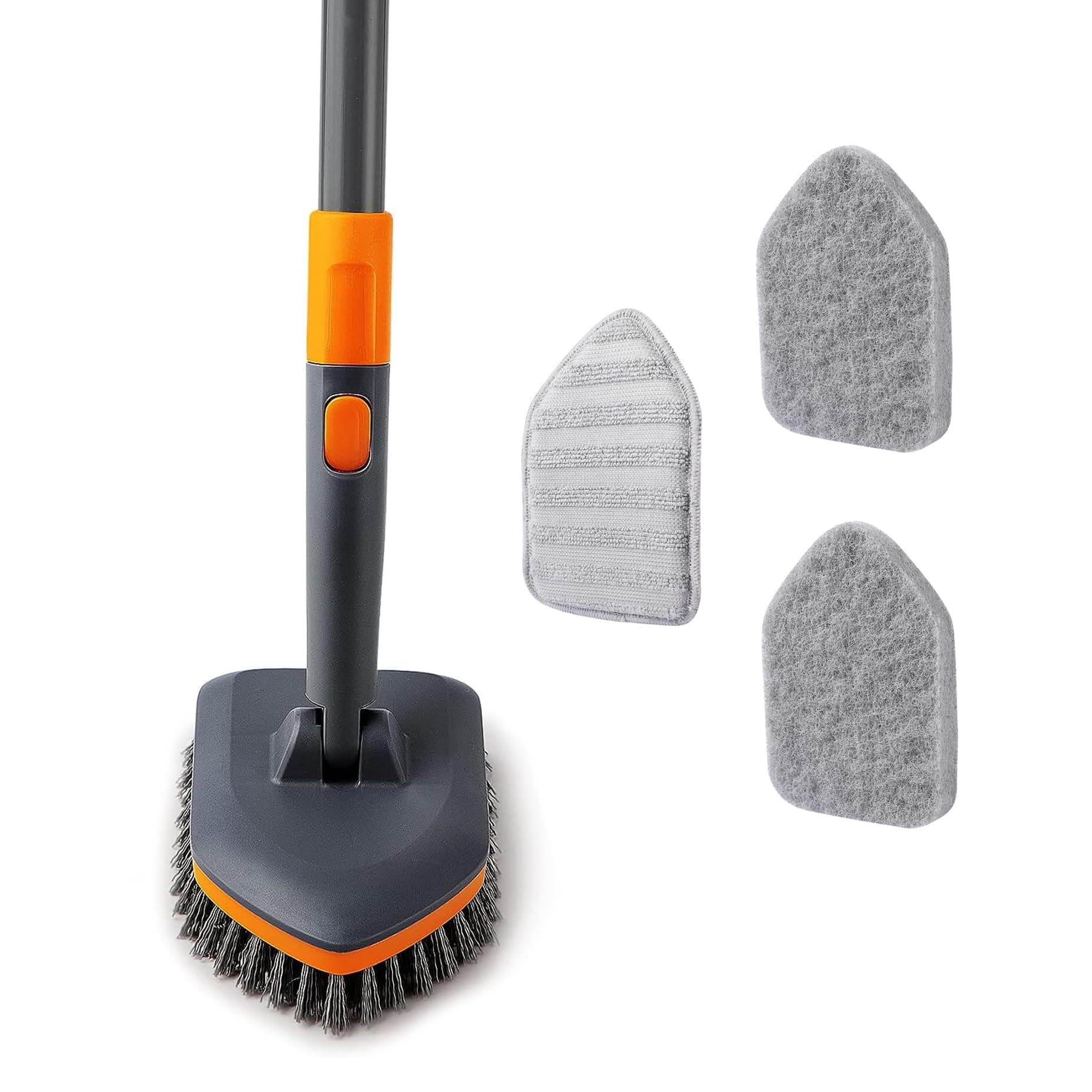 CLEANHOME Tile Tub Scrubber Brush for Cleaning Toilet Wall,Bathtub,Sink
