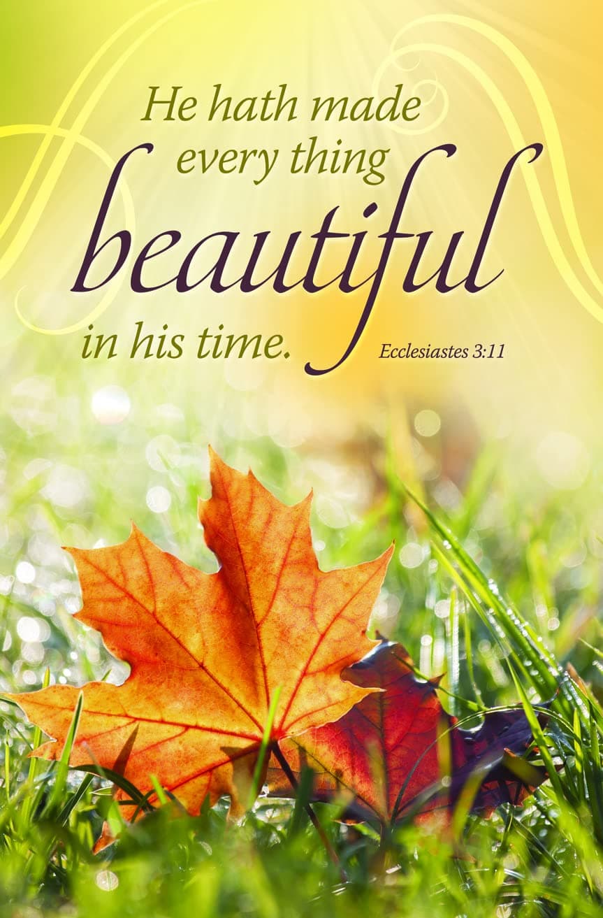 Bulletin - He Hath Made Everything Beautiful by Warner Press