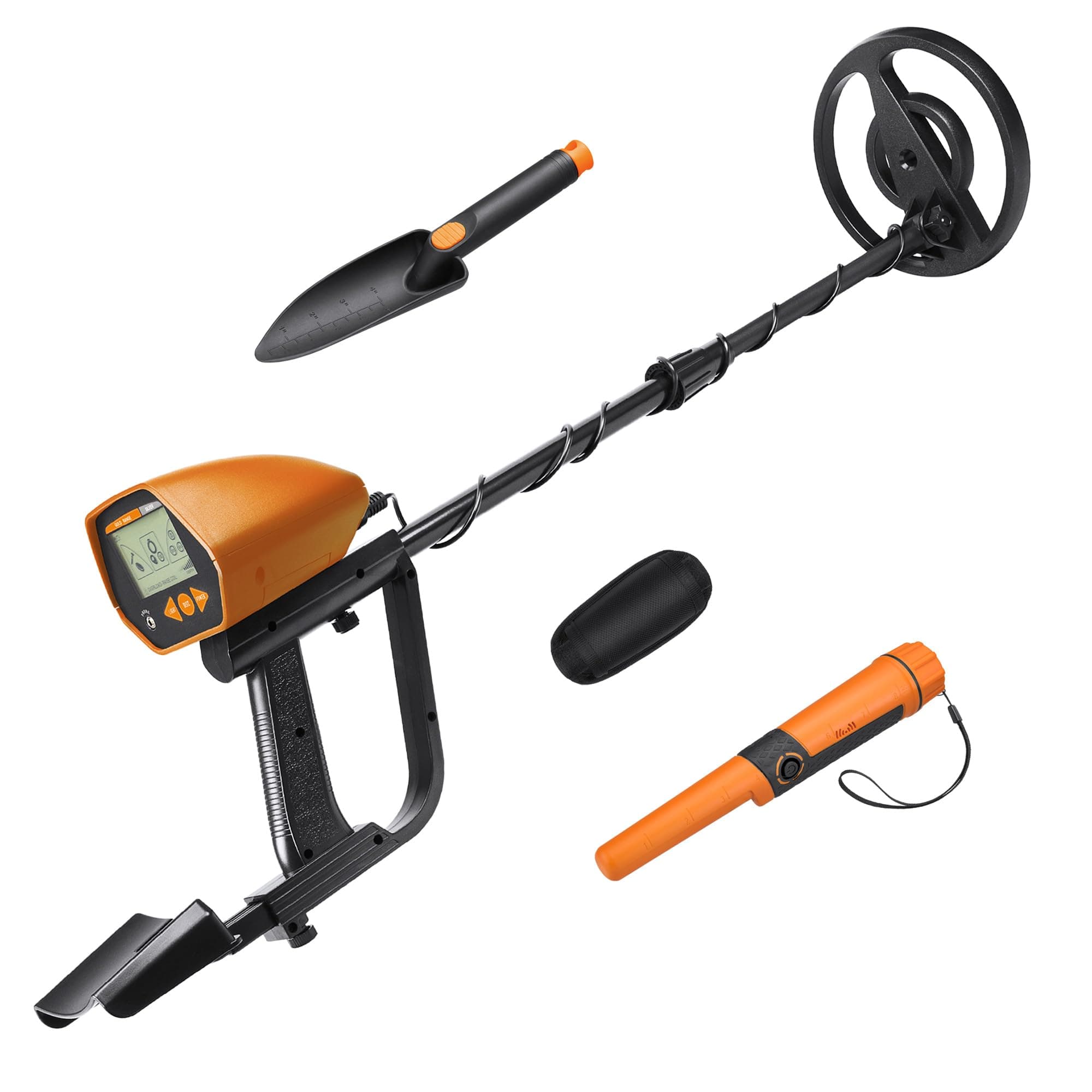 Pro-100R Metal Detector W/Handheld Metal Detector kit