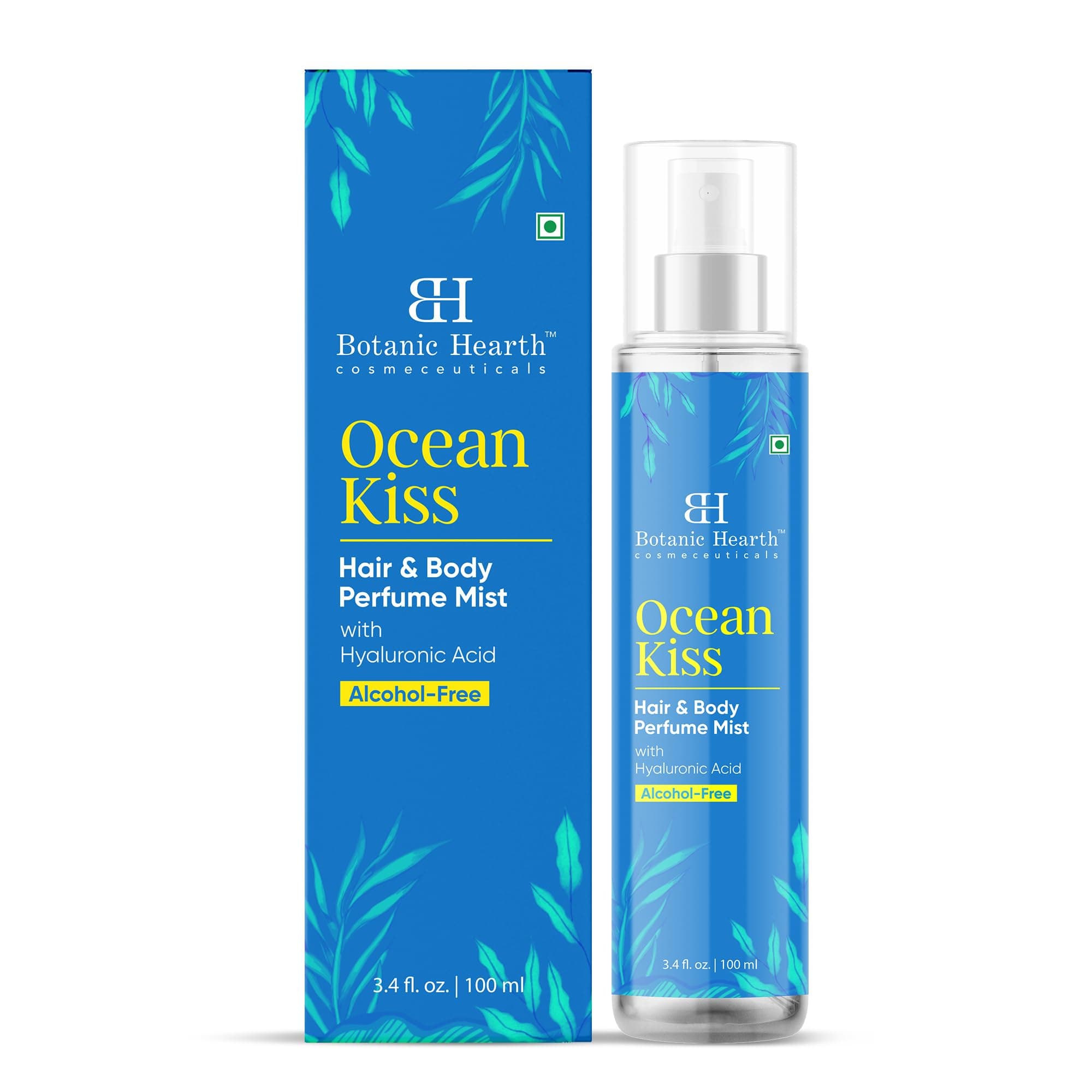 Botanic Hearth Ocean Kiss Hair Perfume & Body Mist - 3.4 Fl Oz