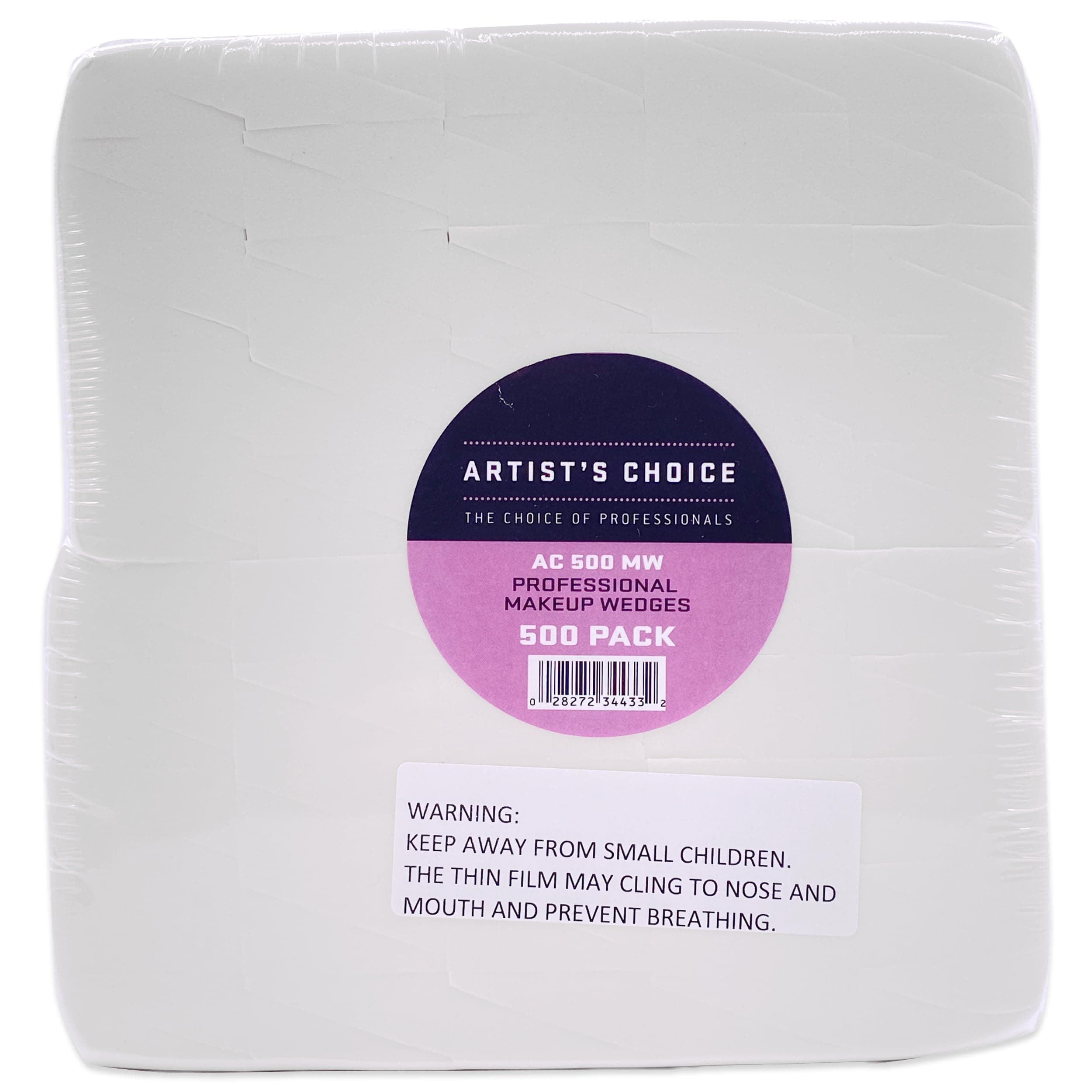 Artist's Choice Mini Wedges Makeup Applicators, 500-Pack