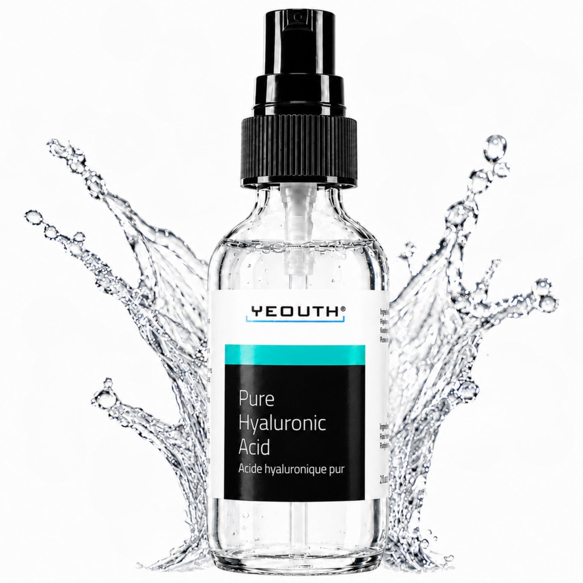 YEOUTH Pure Hyaluronic Acid Serum for Face, 30ml (1oz)