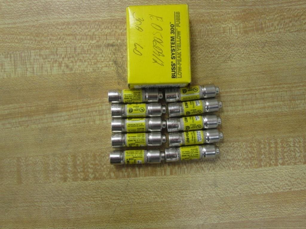 Bussmann LP-CC-2 Cooper LPCC2 Fuse (Pack of 10)