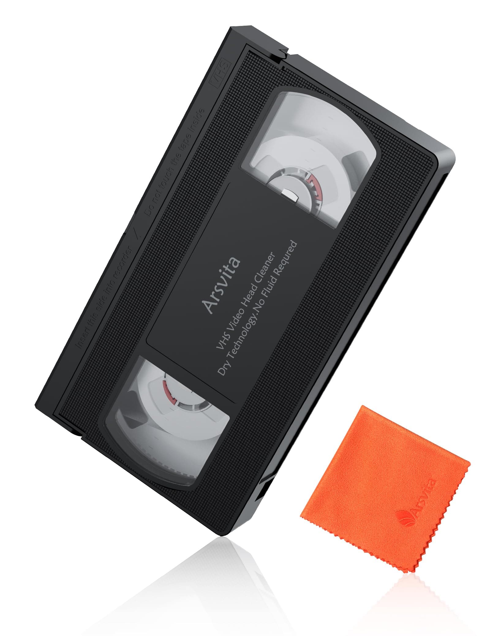 Arsvita VCR Head Cleaner for VHS VCR Players, Dry Type