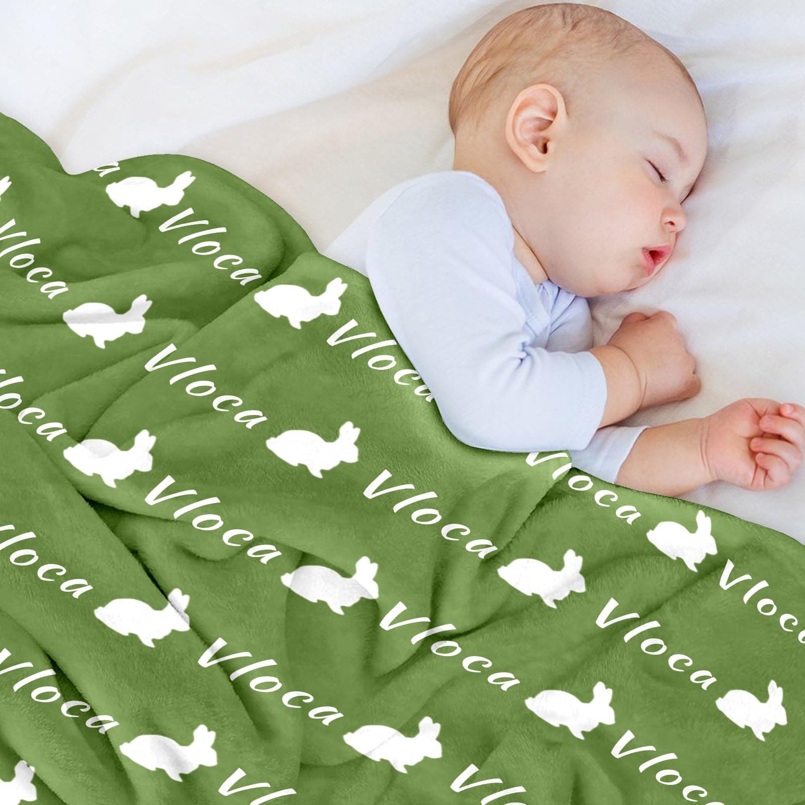 Personalized Baby Blankets,Custom Baby Blanket with Name,Personalized Baby Blanket for Girls Boys,Unique Lovely Design &Personalised Fleece Blanket,Personalised Gifts
