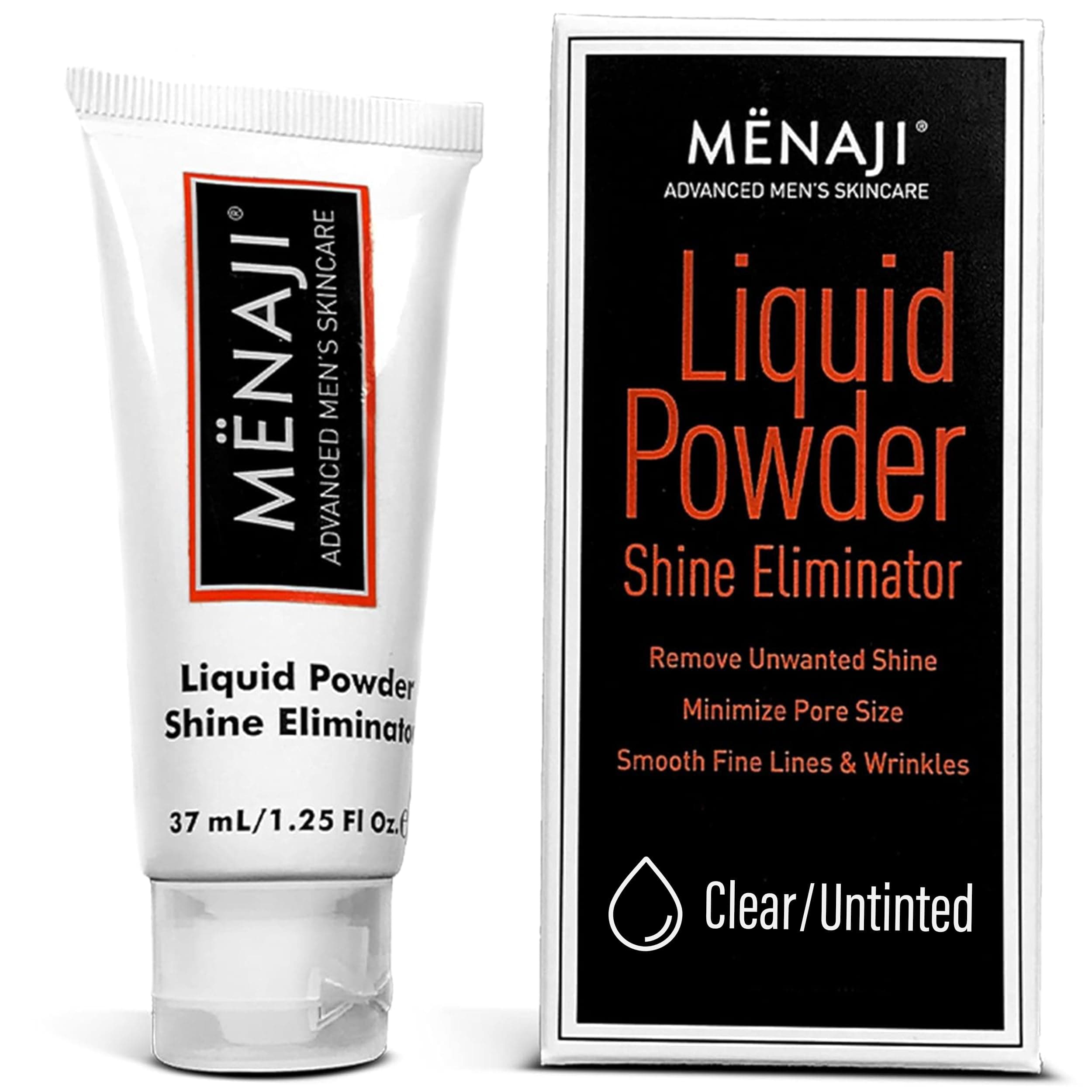 Mënaji Liquid Powder Shine Eliminator, 1.25 Fl Oz