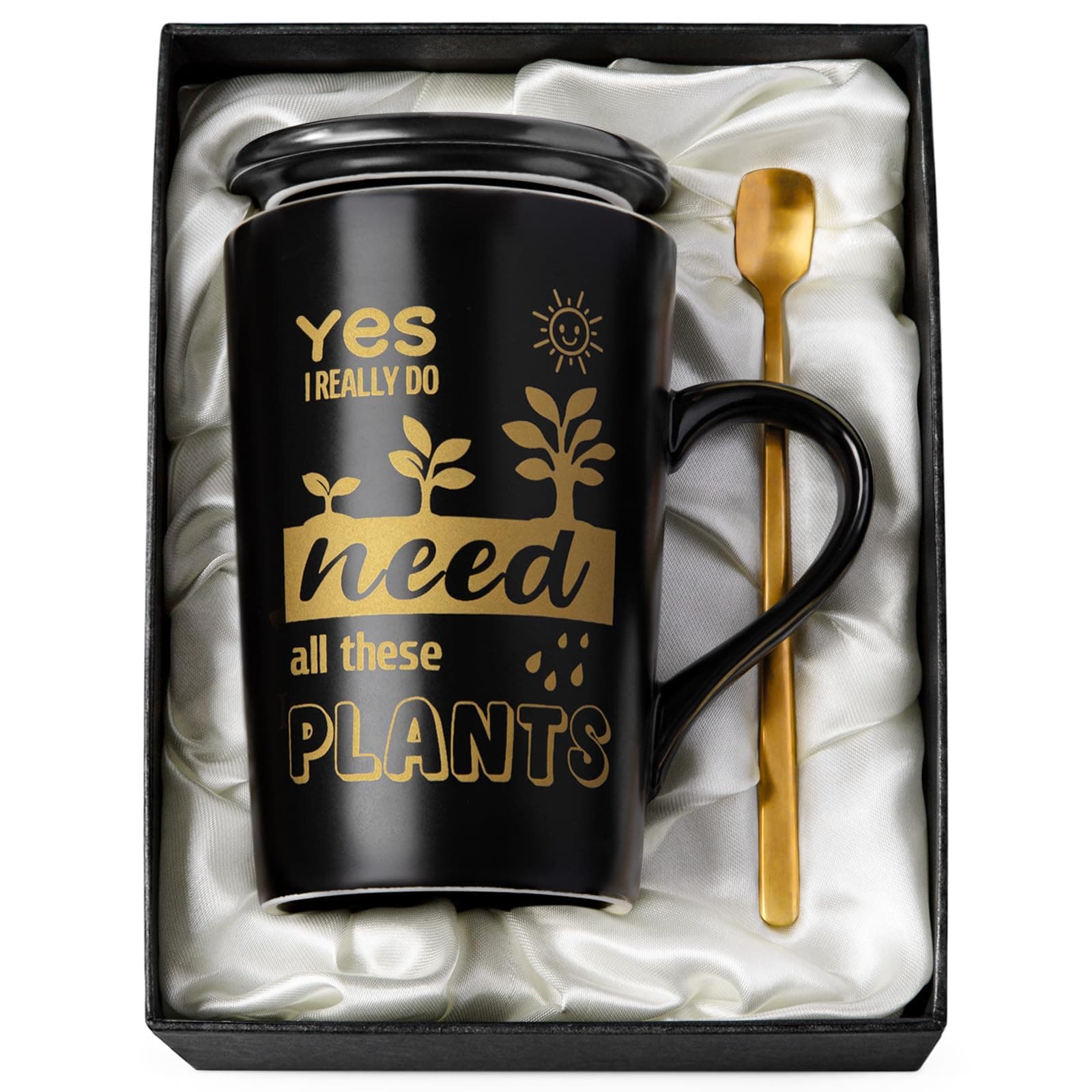 Biching Unique Gardening Gifts for Women Men-Plant Lover Gift Coffee Mug