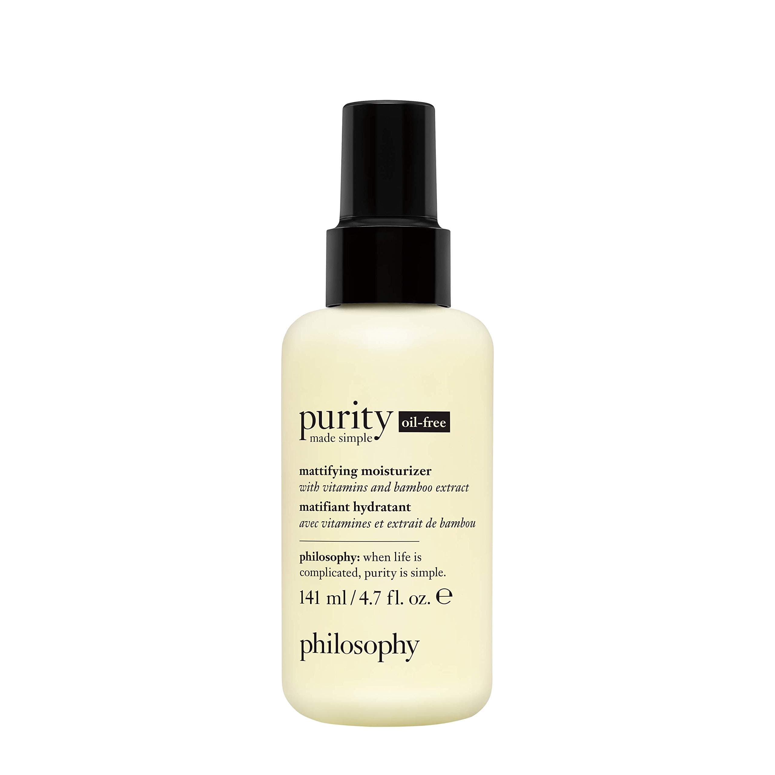 philosophy purity made simple oil-free mattifying moisturizer 141ml