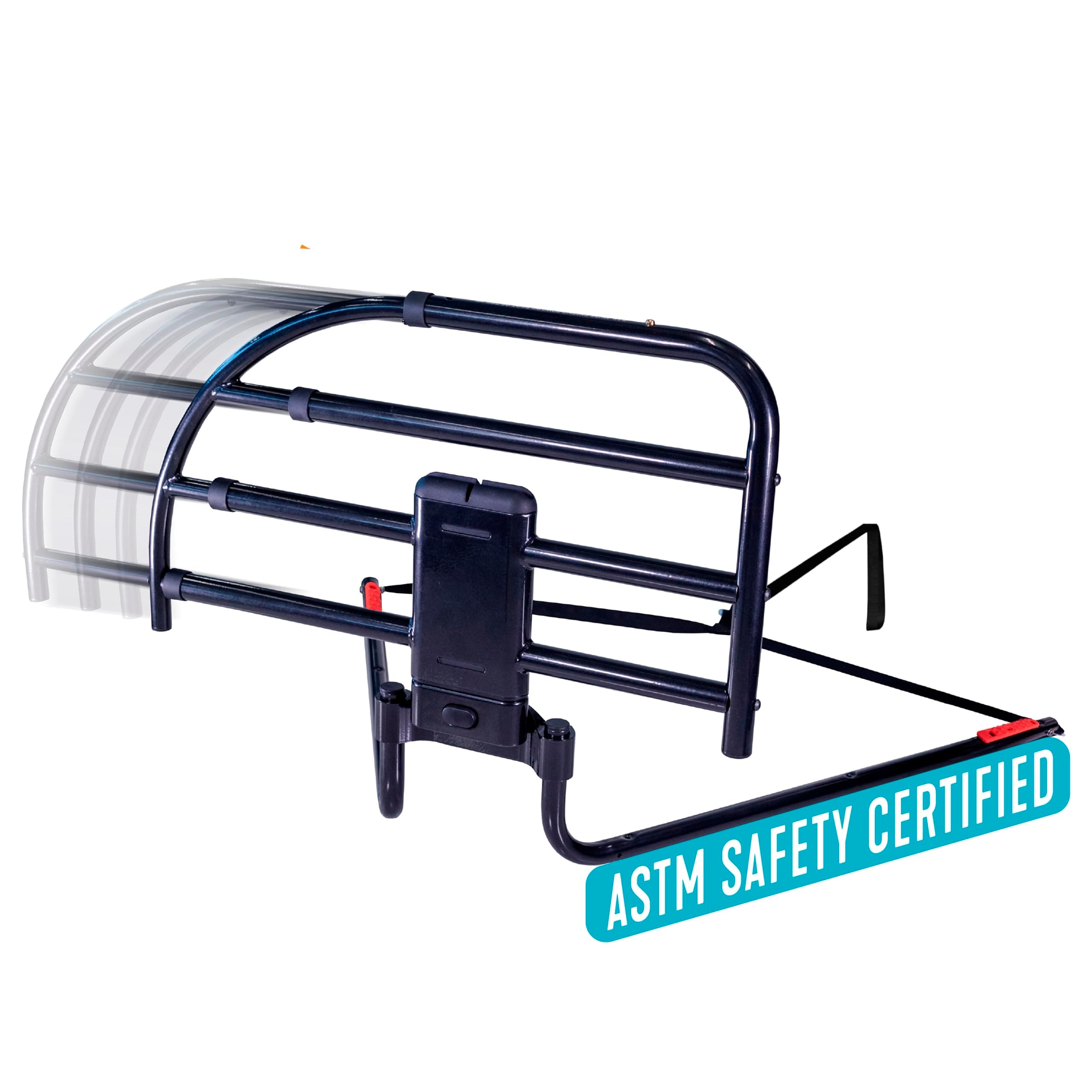 Able Life Click-N-Go Extendable Bed Rail, Removable Bed Handle for Elderly, Safe and Easy to Use Adjustable Assist Rail for Seniors, Prevents Falls, Fits Most King, Queen, Full, and Twin Beds