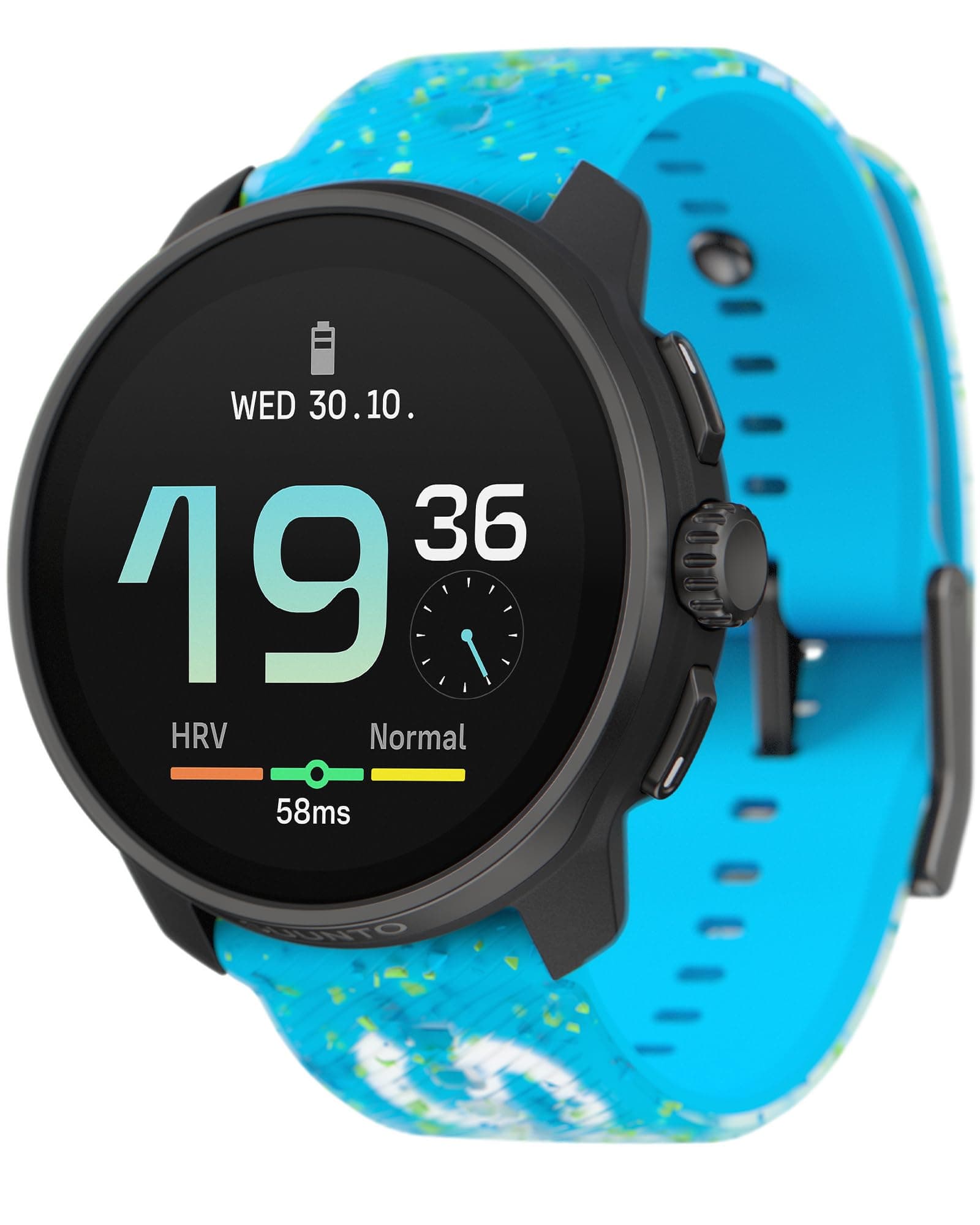 SUUNTO Race S GPS Sports Watch, 1.32” AMOLED 95+ Sports Modes, Powder Blue