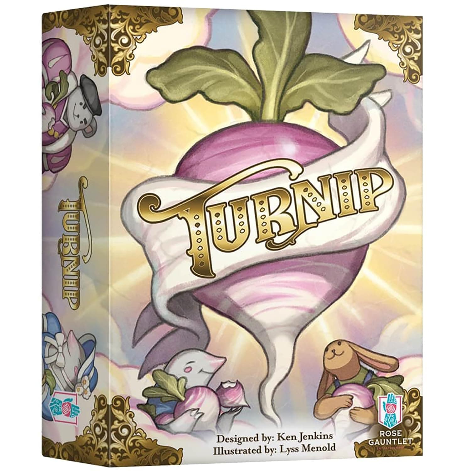 Rose Gauntlet Entertainment: Turnip Lantern Strategy Gardening Card Game, Competitive Family Board Game, Ages 10 and Up, 3 to 5 Players, 15 Minutes