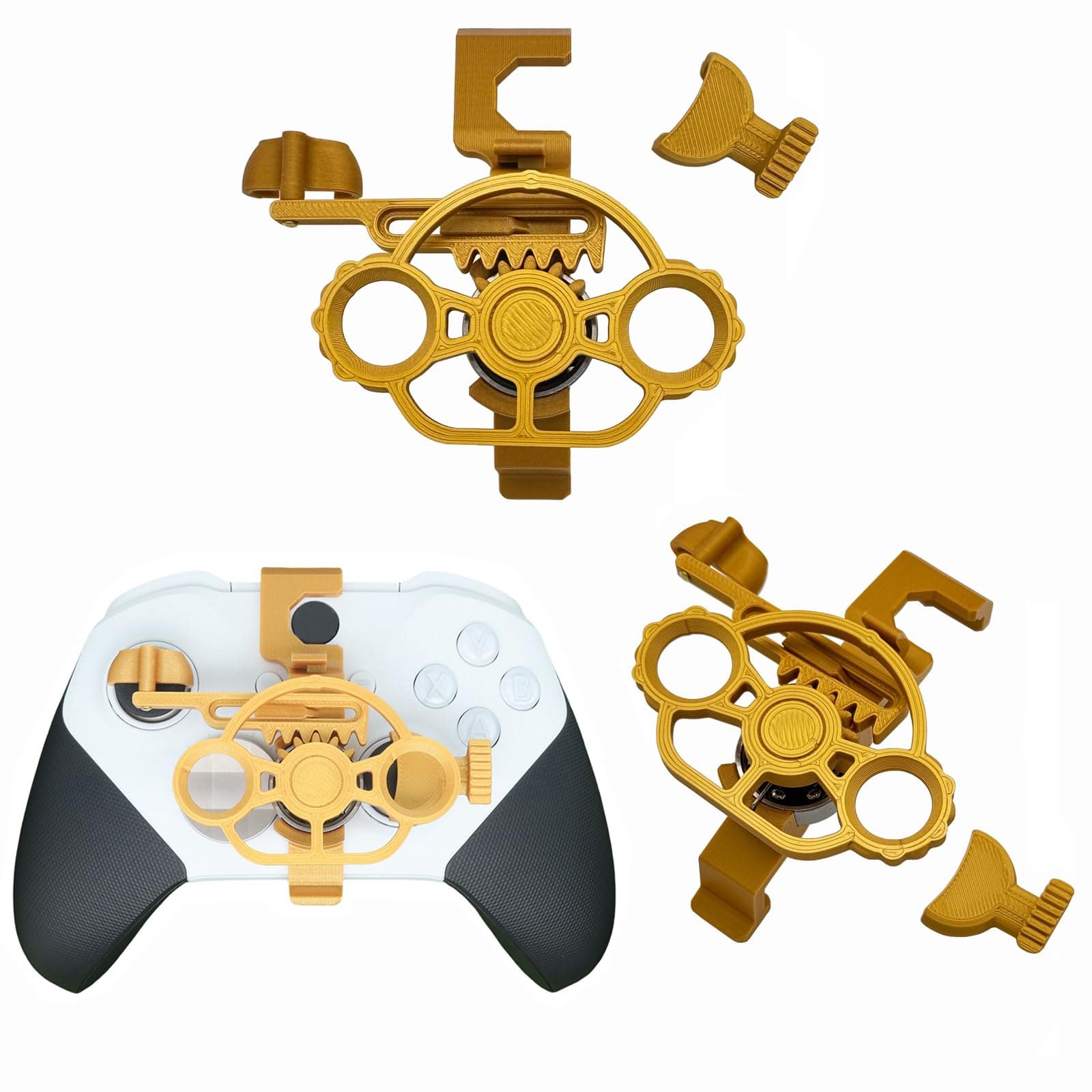 Onyehn Mini Steering Wheel Case Part for Xbox One S/One X/Elite2 Controller