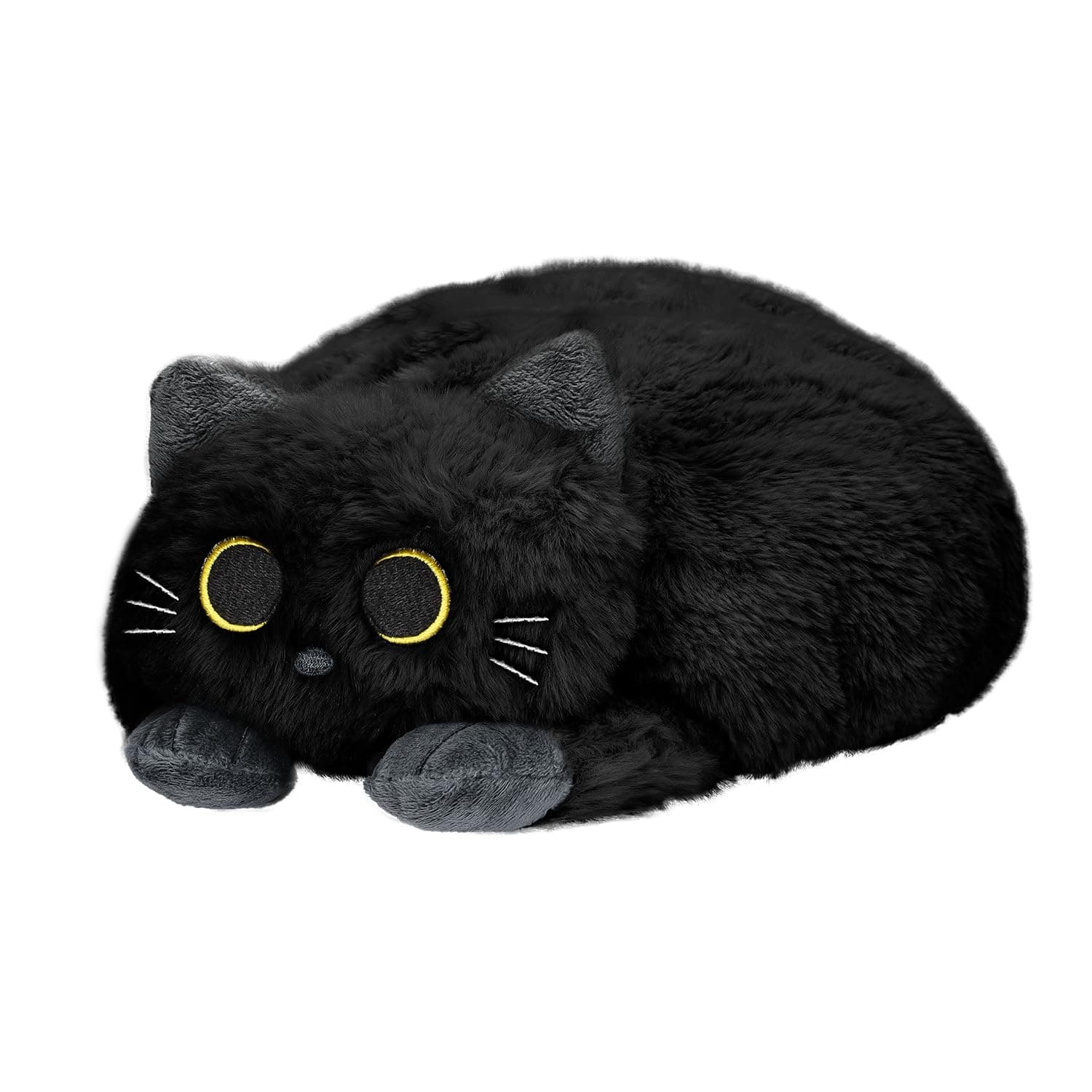 Cantustime Funny Cat Beret - Cute Winter Animal Hats Kawaii Kitty Hat - Easter Valentines Day Birthday Christmas Novelty Fun Gag Unique Gifts for Women Kids Mom Ladies Girls Cat Lovers Black