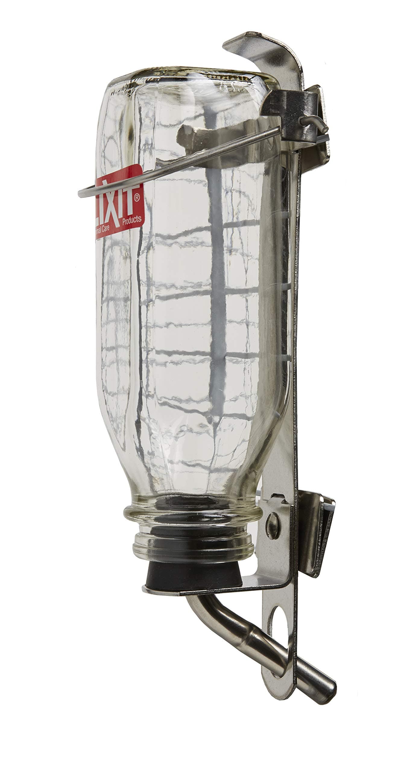 Lixit Glass Tube Water Bottle, Medium Tube, 32 oz