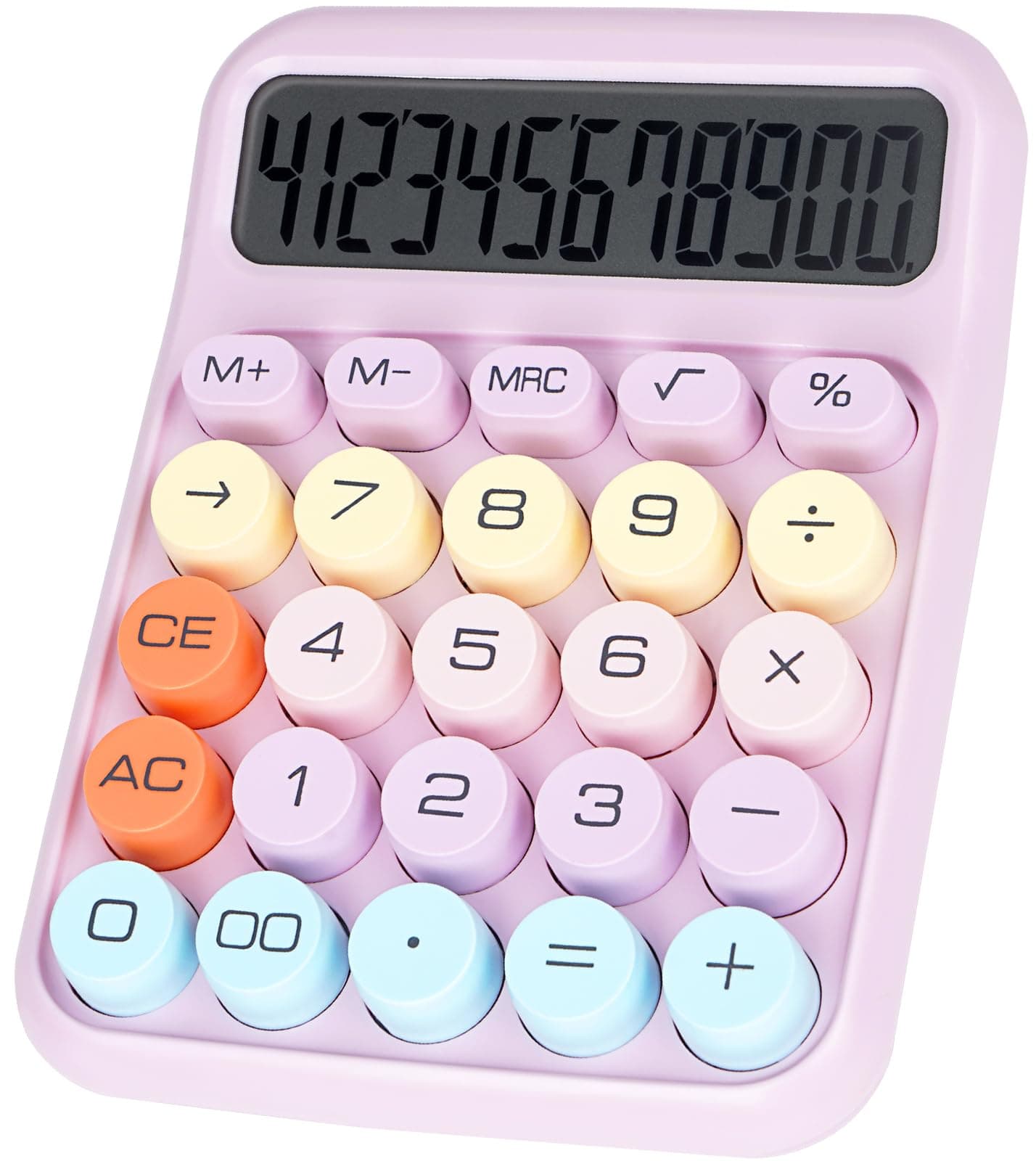 DANRONG Mechanical Switch Calculator with Big Buttons, Calculators Desktop