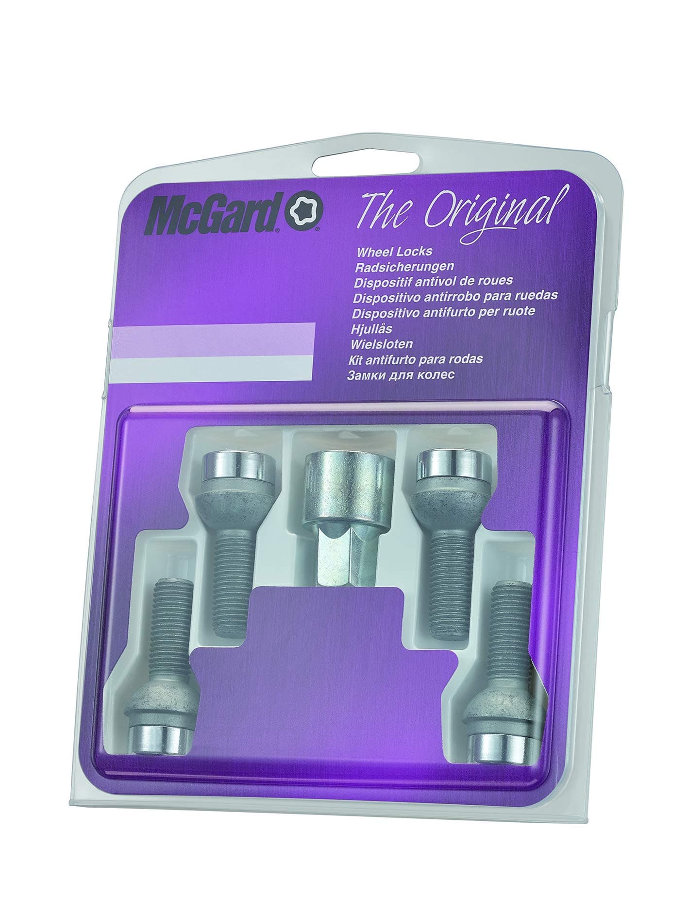 Anti Theft SU (Standard): _M14 x 1.50, Spherical Base, R14, Length 56.0 mm, Total Length of The Bolt 46.2 mm, Opening of The Wrench 17 mm, Key 25.8 mm