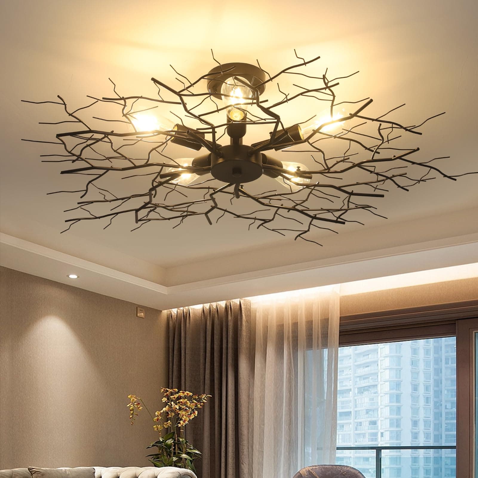 HMVPL Black Chandelier