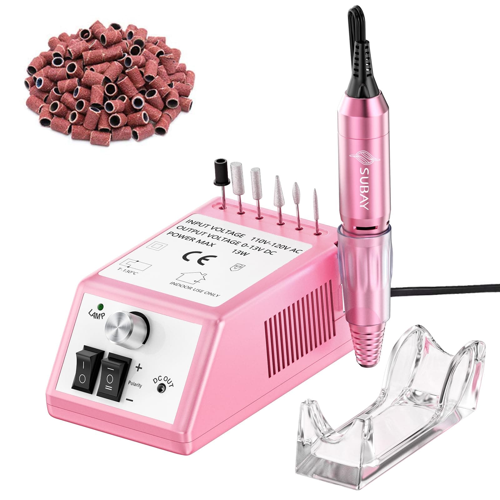 Professional Electric Nail Drill 25000RPM Nail File Machine