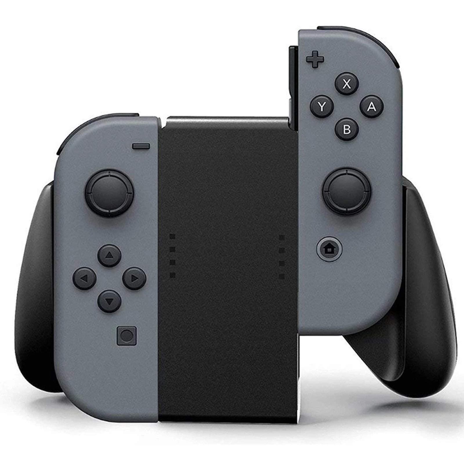 Grip Handle Bracket Support Holder, Joycon Comfort Grip for Nintendo Switch (Black)
