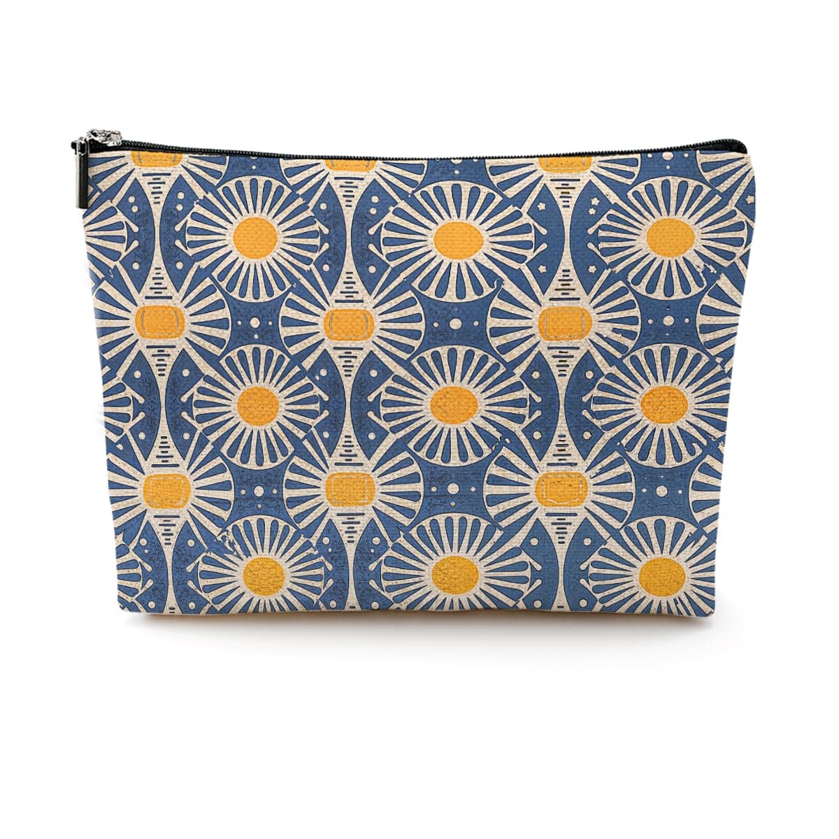 CQM Christian, Lawyer, Frenchie, Boho & Funny Gifts for Women, Travel & Birthday Presents Themed Makeup & Cosmetic Bags, Vintage Boho design, 9.6 x 7.4 inches
