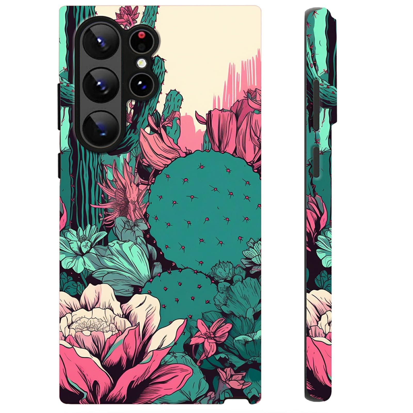 BWEGRHE Schutzhülle für Samsung Galaxy S24 Ultra, zweilagig, stoßfest, robust, mit weichem TPU + hartem PC, kratzfest, schmale Passform, kabelloses Laden kompatibel