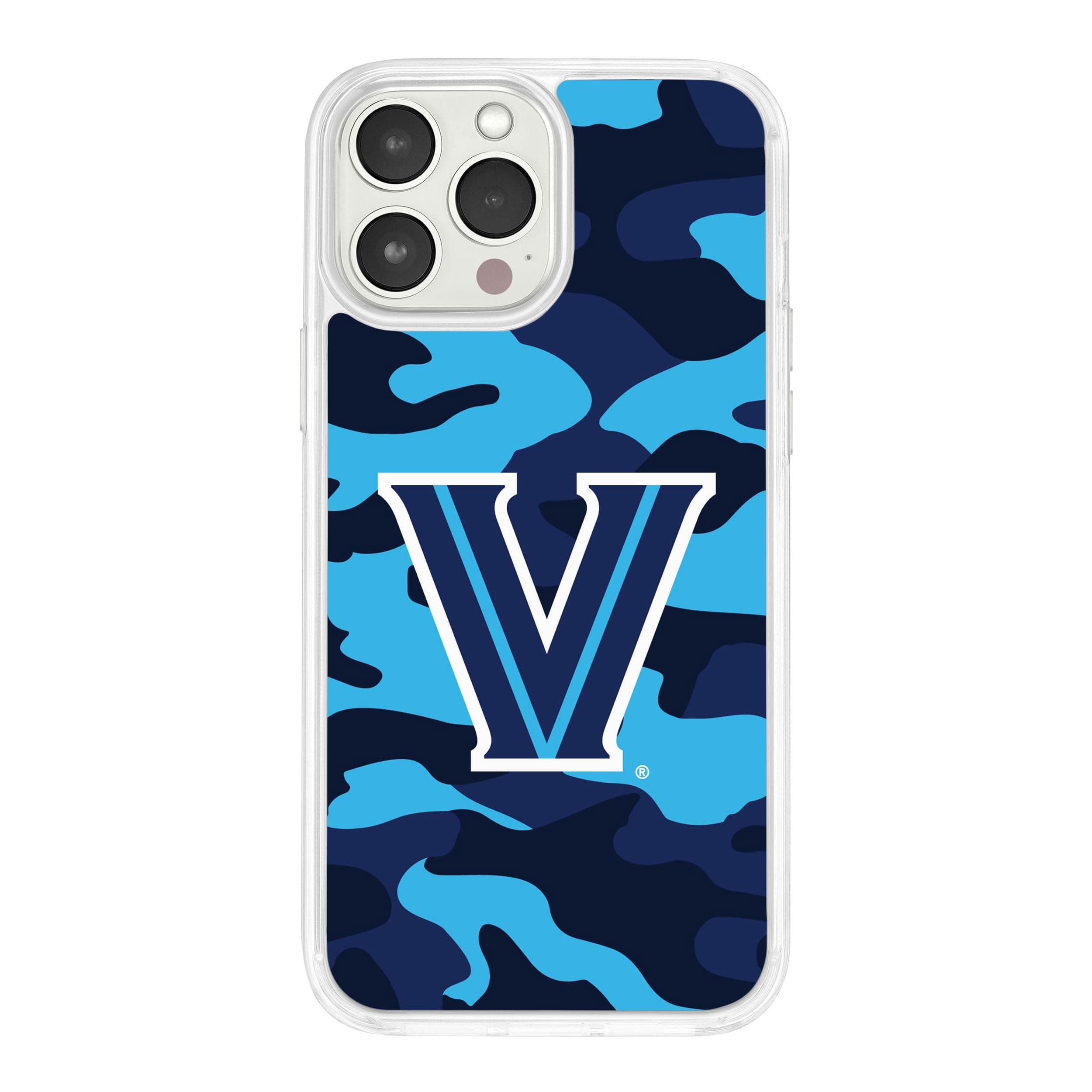 Affinity Bands Villanova Wildcats HD Phone Case Compatible with MagSafe Apple iPhone 12 (Camo)