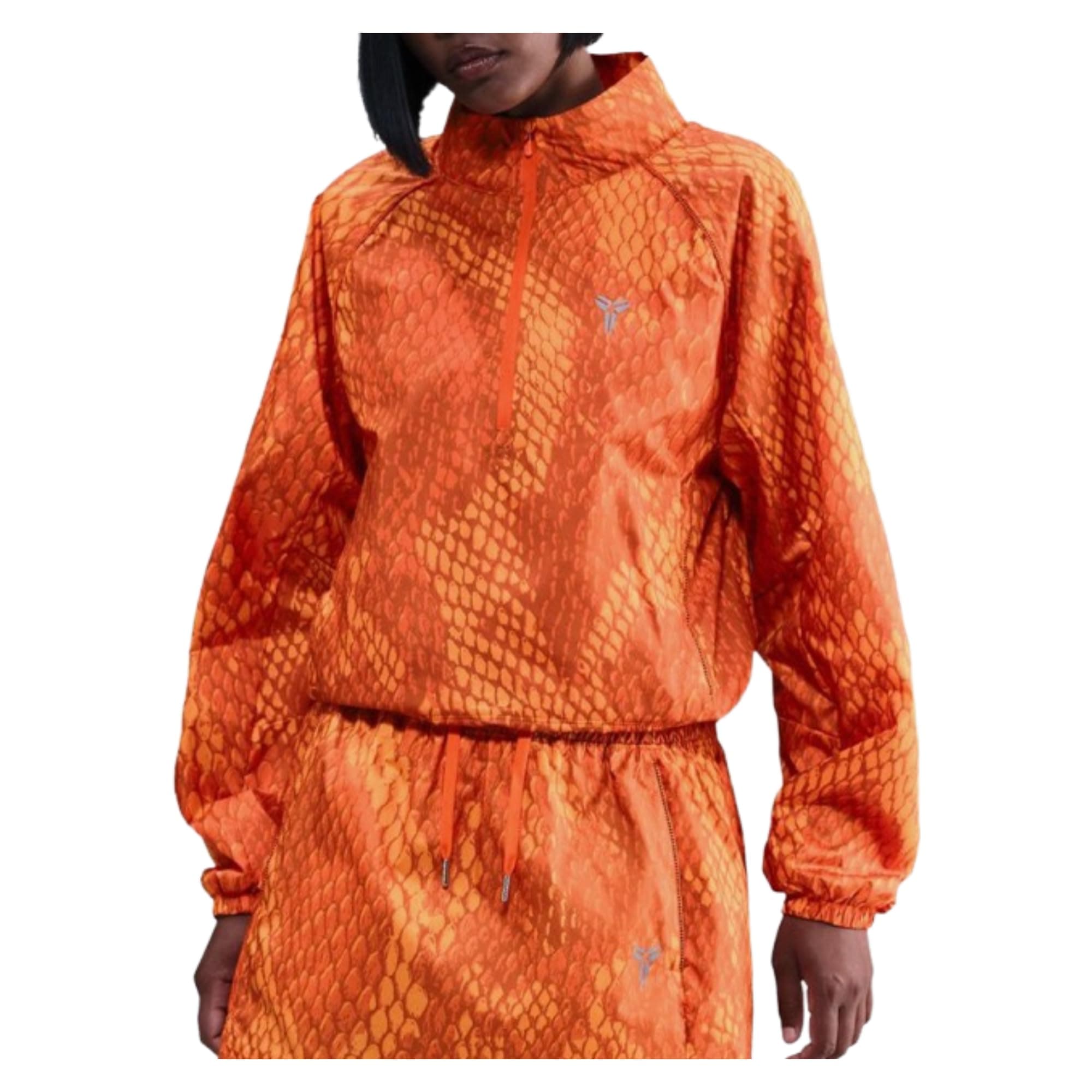 Nike Kobe Bryant Lightweight Woven Jacket (Safety Orange/White) Size Medium