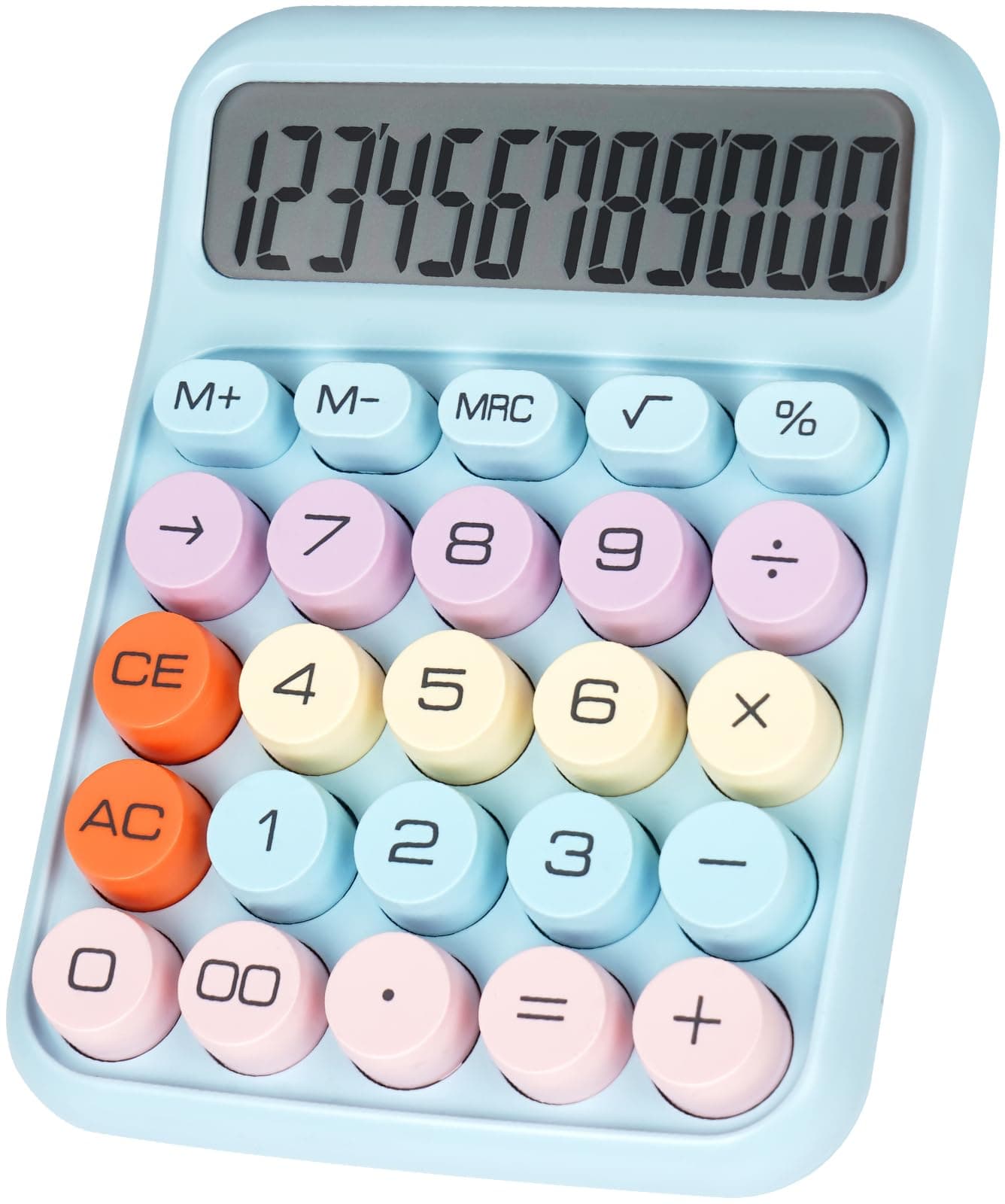 DANRONG Mechanical Switch Calculator with Big Buttons, Calculators Desktop