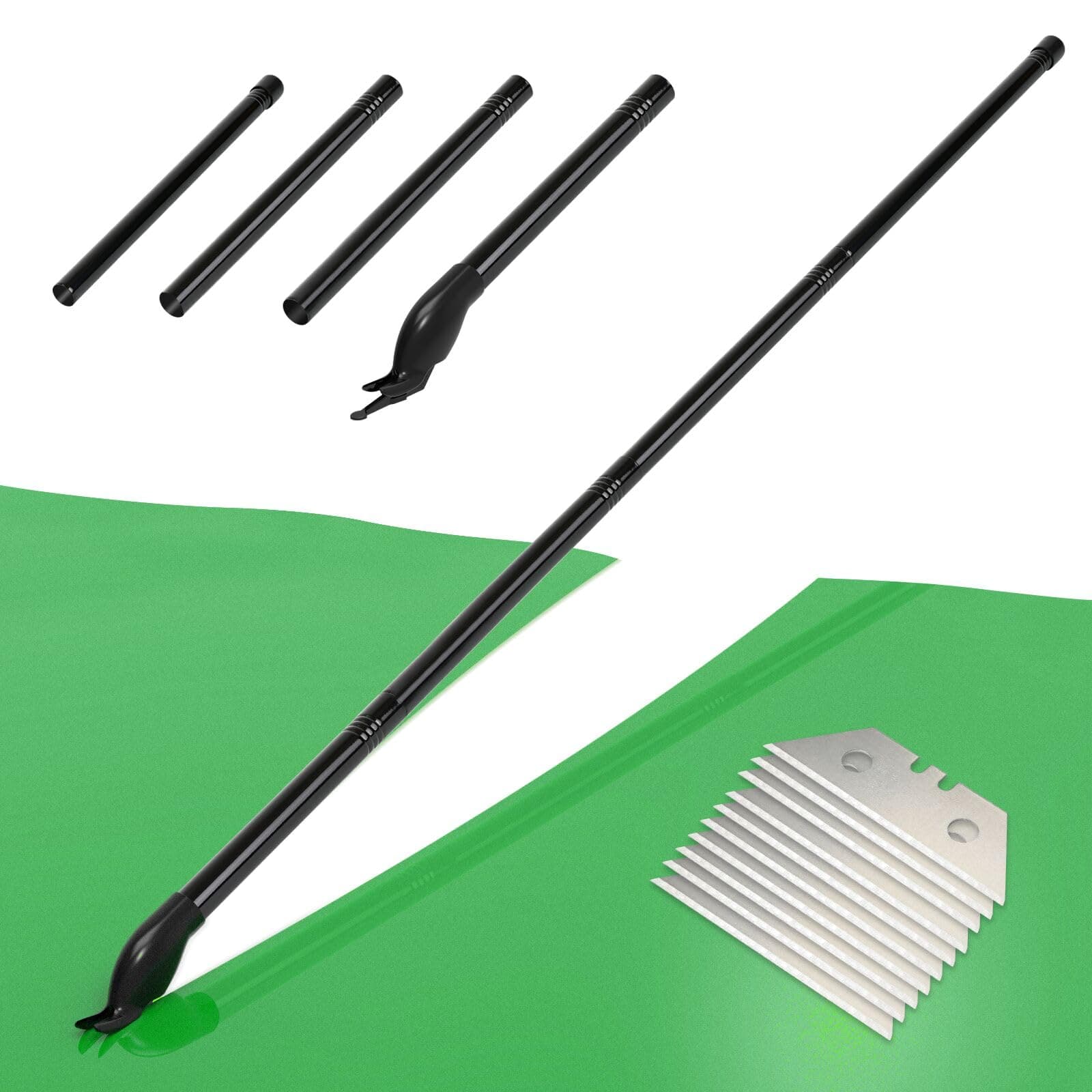 NEWISHTOOL 63 INCH Long Reach Vinyl Cutter with Straight Cutting Guide