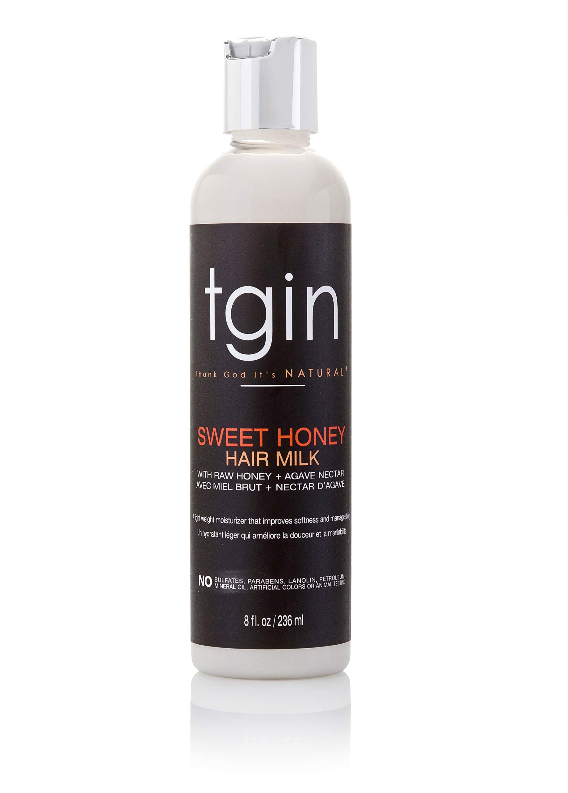 Thank God It's Natural Sweet Honey Hair Milk and Moisturizer, 8 Ounce