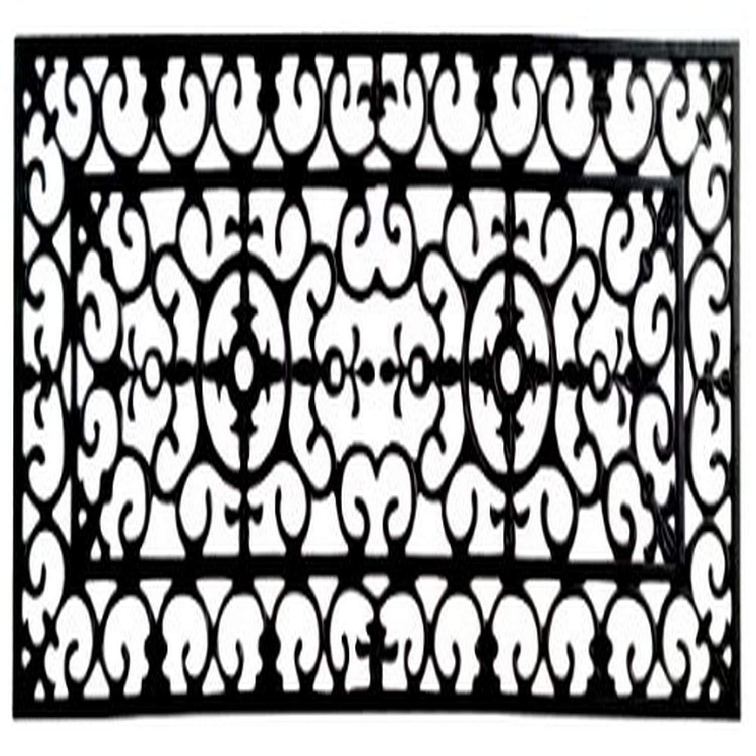 Imports Decor 801RBM Rubber Stair Mat, Square, 9"x 30"