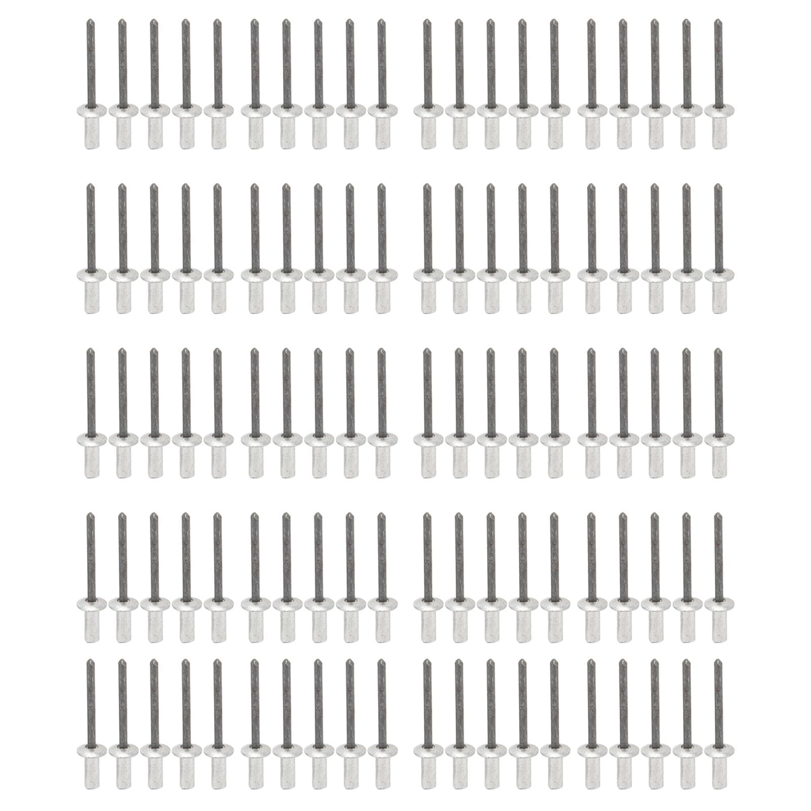 100pcs For Defender 90 110 Body Blind Pop Rivets Closed Body Plug Rivets Good Sealing High Strength