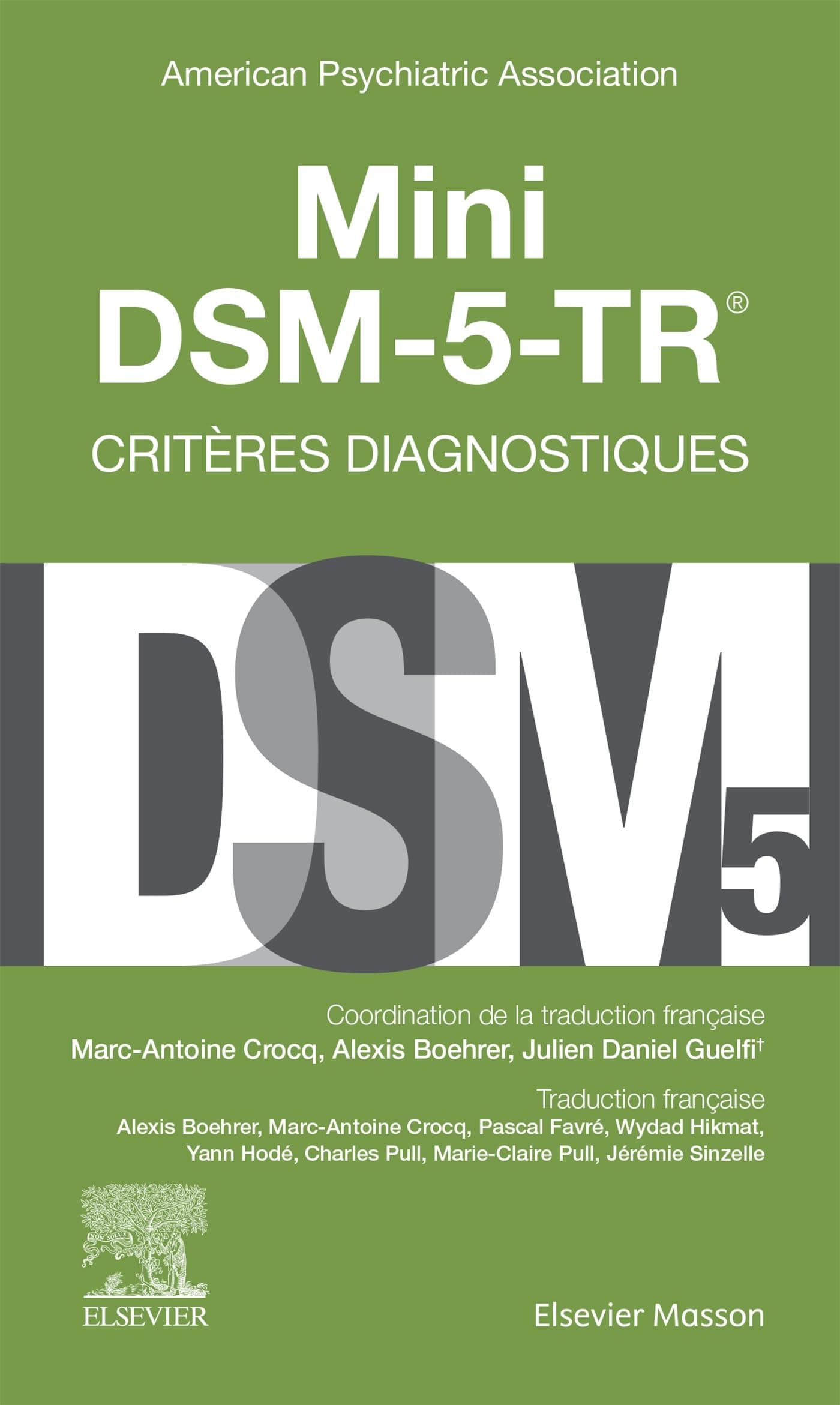 Mini Dsm-5-tr - Critères Diagnostiques