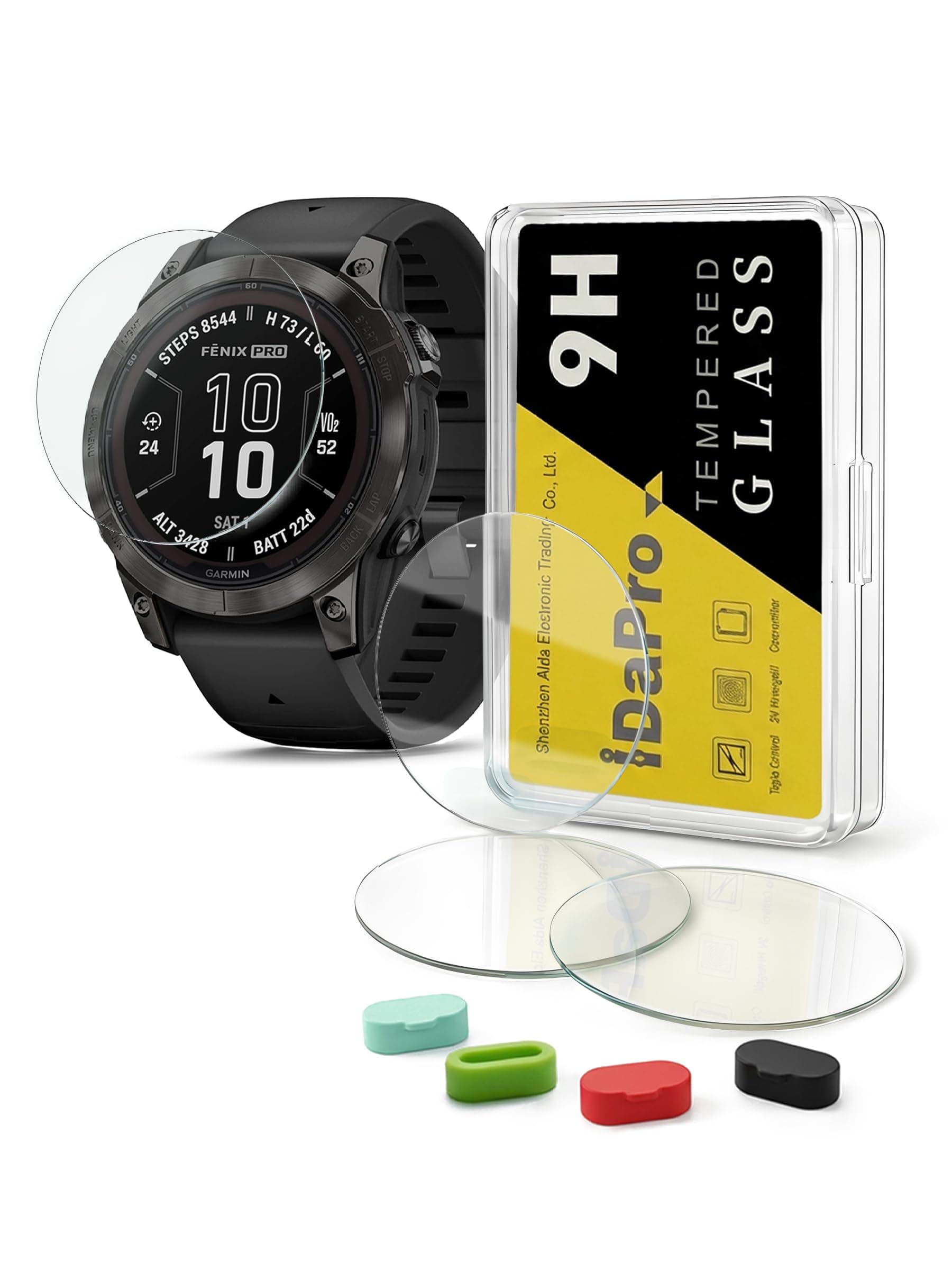 iDaPro Screen Protector for Garmin Fenix 7 Pro Solar/Sapphire Solar
