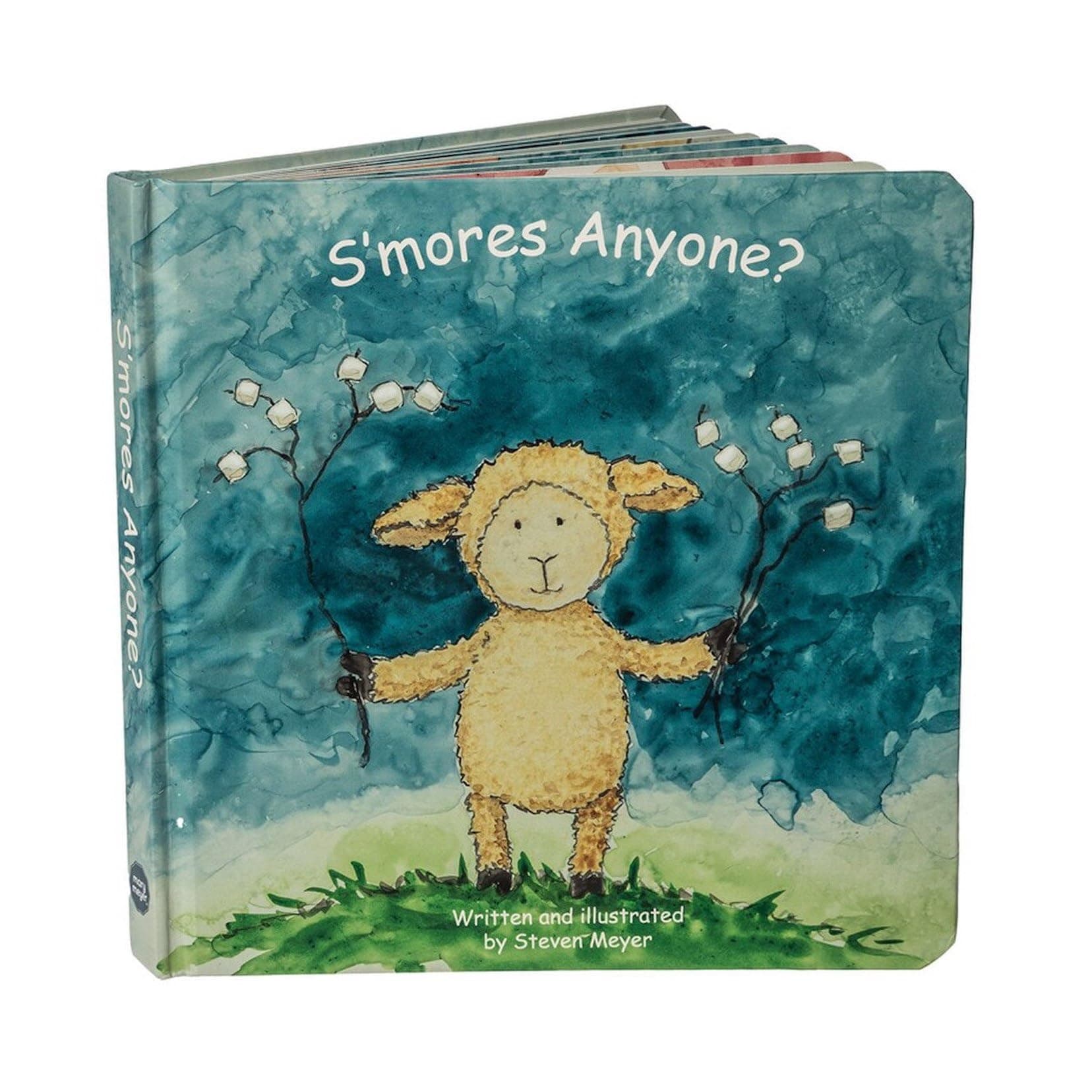 Mary Meyer Board Book Storytime Books for Babies and Toddlers, 8 x 8-Inches, S'Mores Anyone?