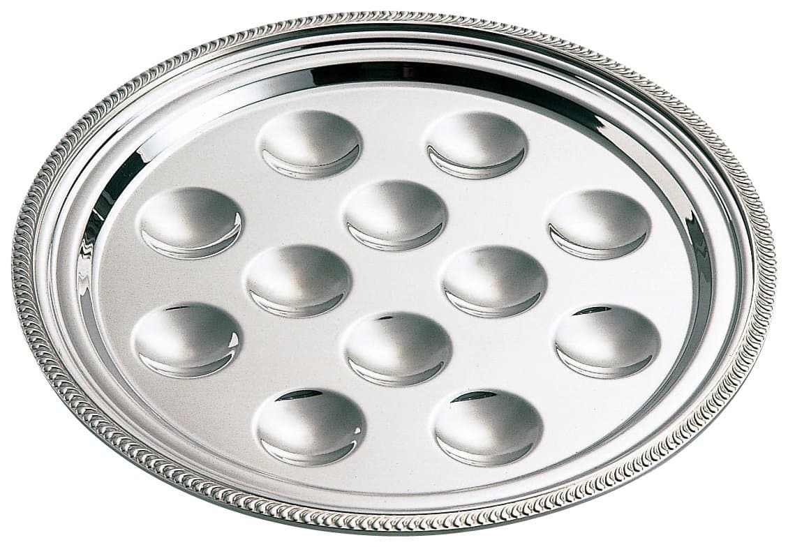 Wadasuke Seisakusho 2634-5120 Kikuchi 12 Hole Escargot Plate