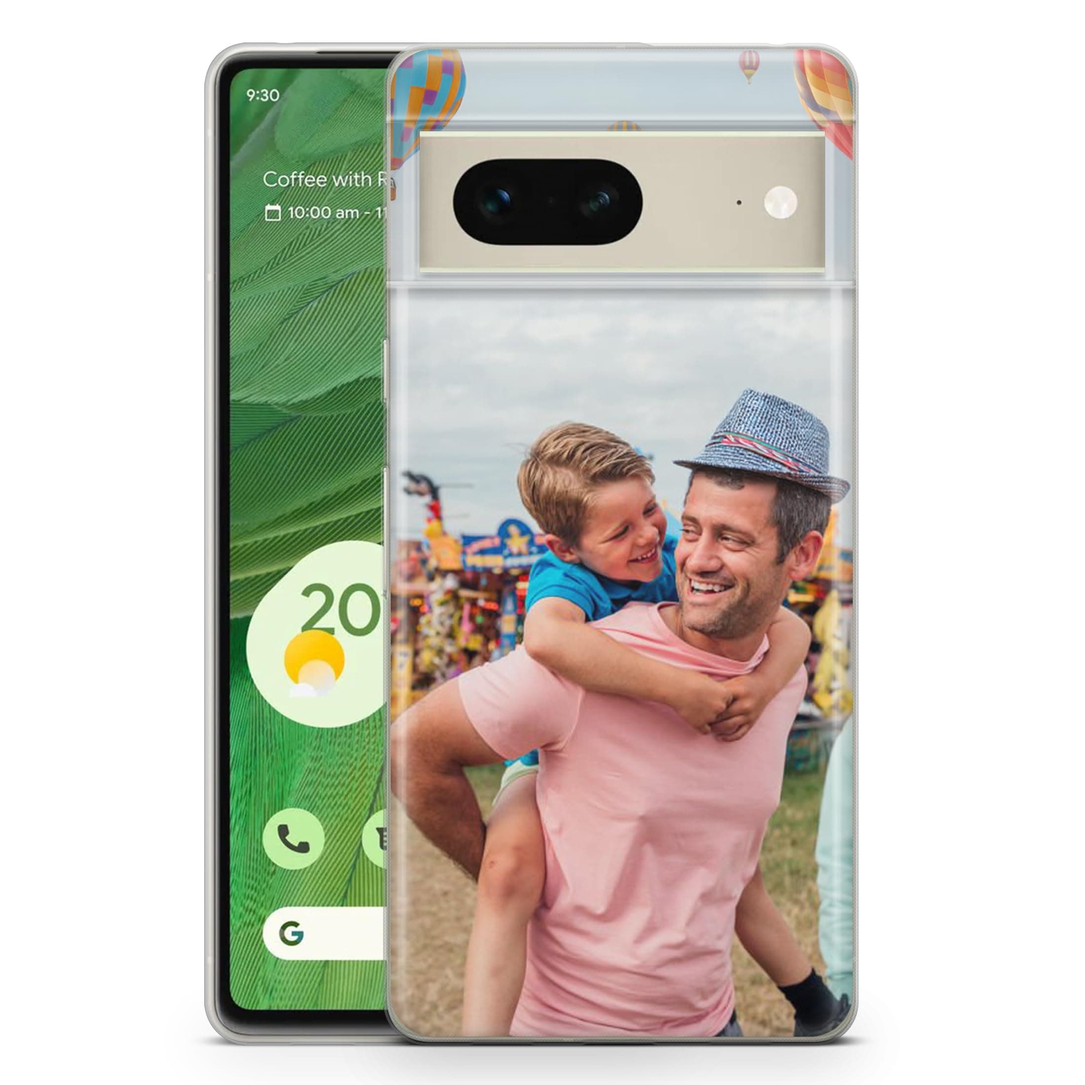 EMIT PRINT Personalized Custom Case for Google Pixel 7 Flexible TPU Case Design Your Cover with Images Photo Text