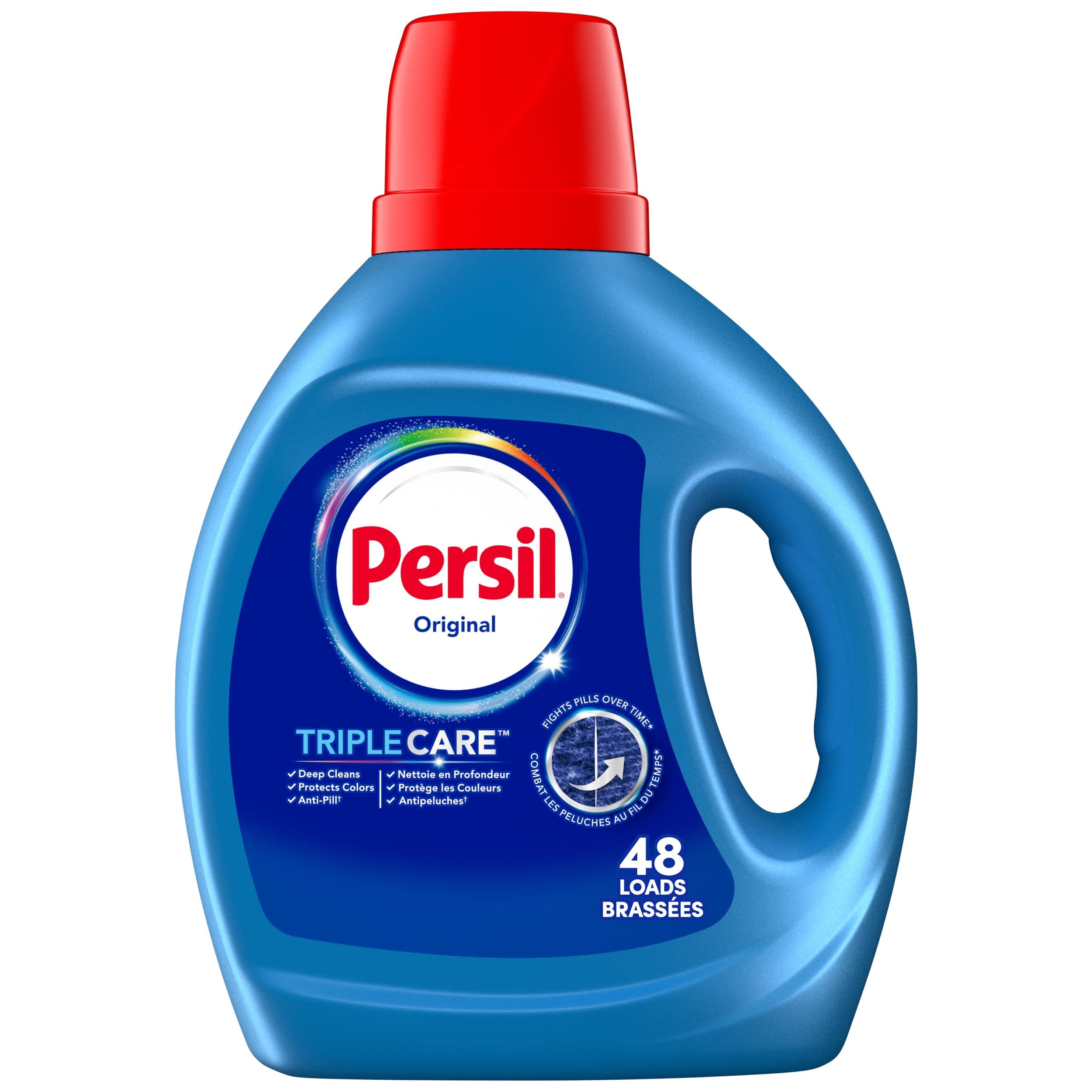 Persil TripleCare™ Deep Clean Liquid Laundry Detergent, Original, 1.86L/48 Loads