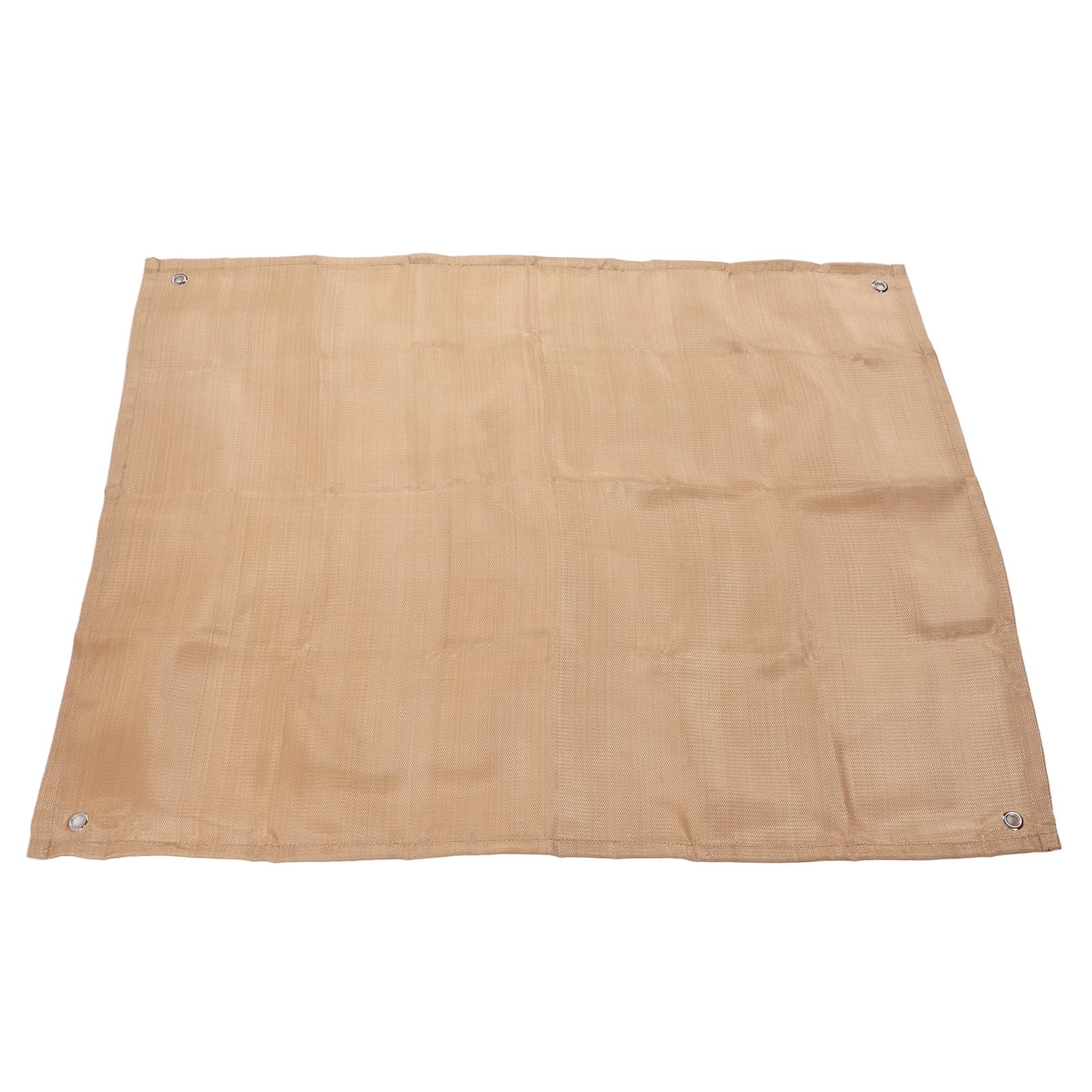 Fiberglass Welding Blanket, High Temp Flame-Resistant Fabric,4' x 6' Fireproof Blanket 1/3”(8mm) Thickened Weld Shieldes with Grommets Thermal Resistant (100*80cm)