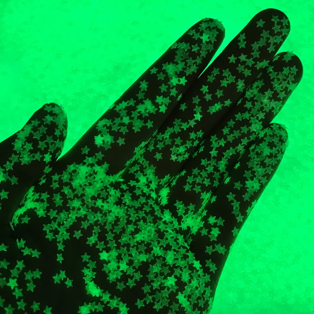 10 Grams - Glow In The Dark Cosmetic Glitter - Festival Rave Beauty Makeup Face Body Nail