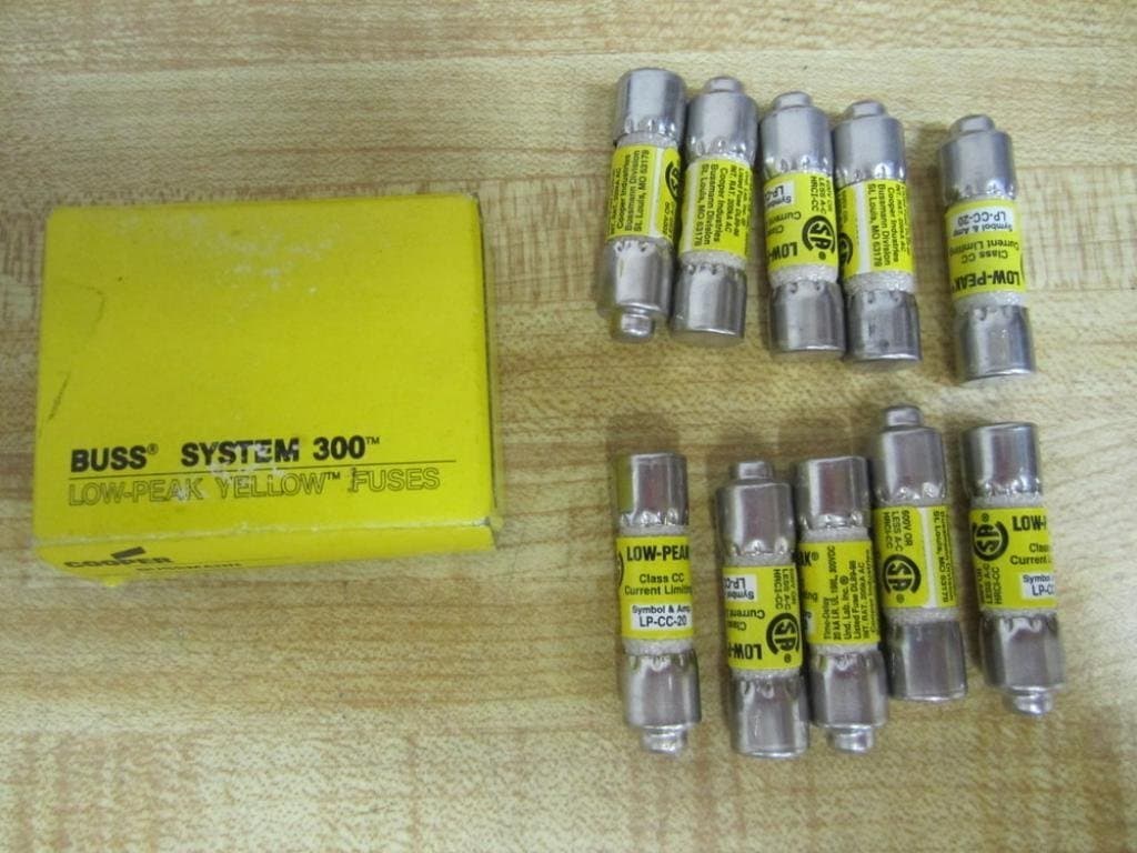 Bussmann LP-CC-20 Cooper Fuse LPCC20 (Pack of 10)