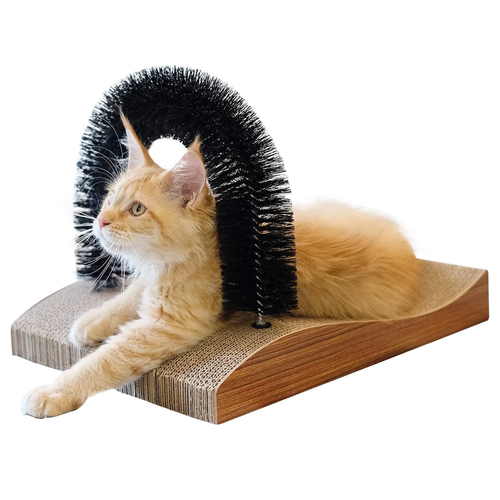 FUKUMARU Cat Self Groomer 2.0 Version, Cat Arch Face Scratcher