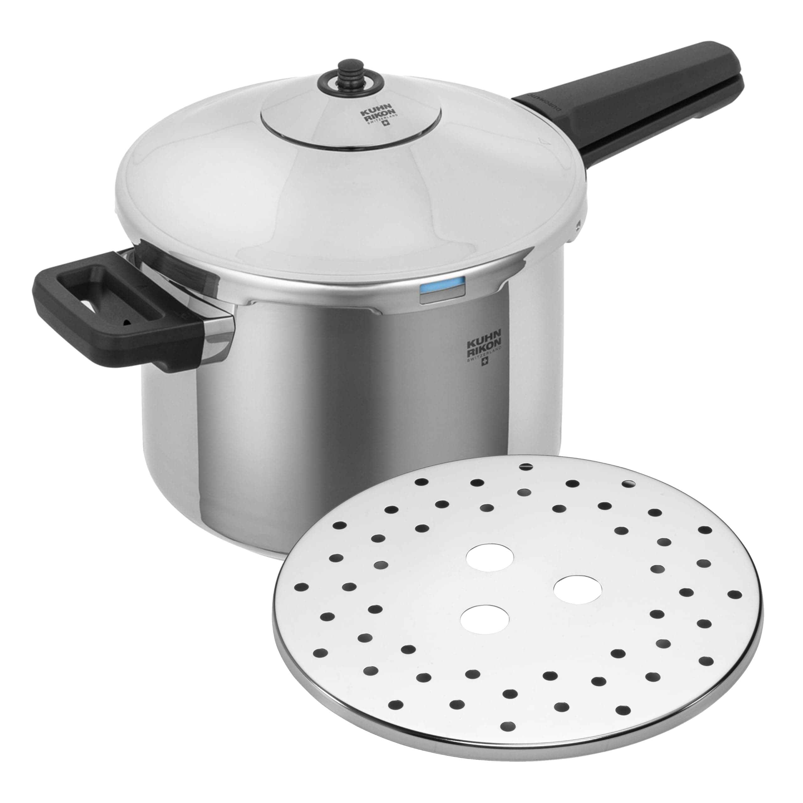 Kuhn Rikon 3344 7.4-Quart Stainless-Steel Pressure Cooker